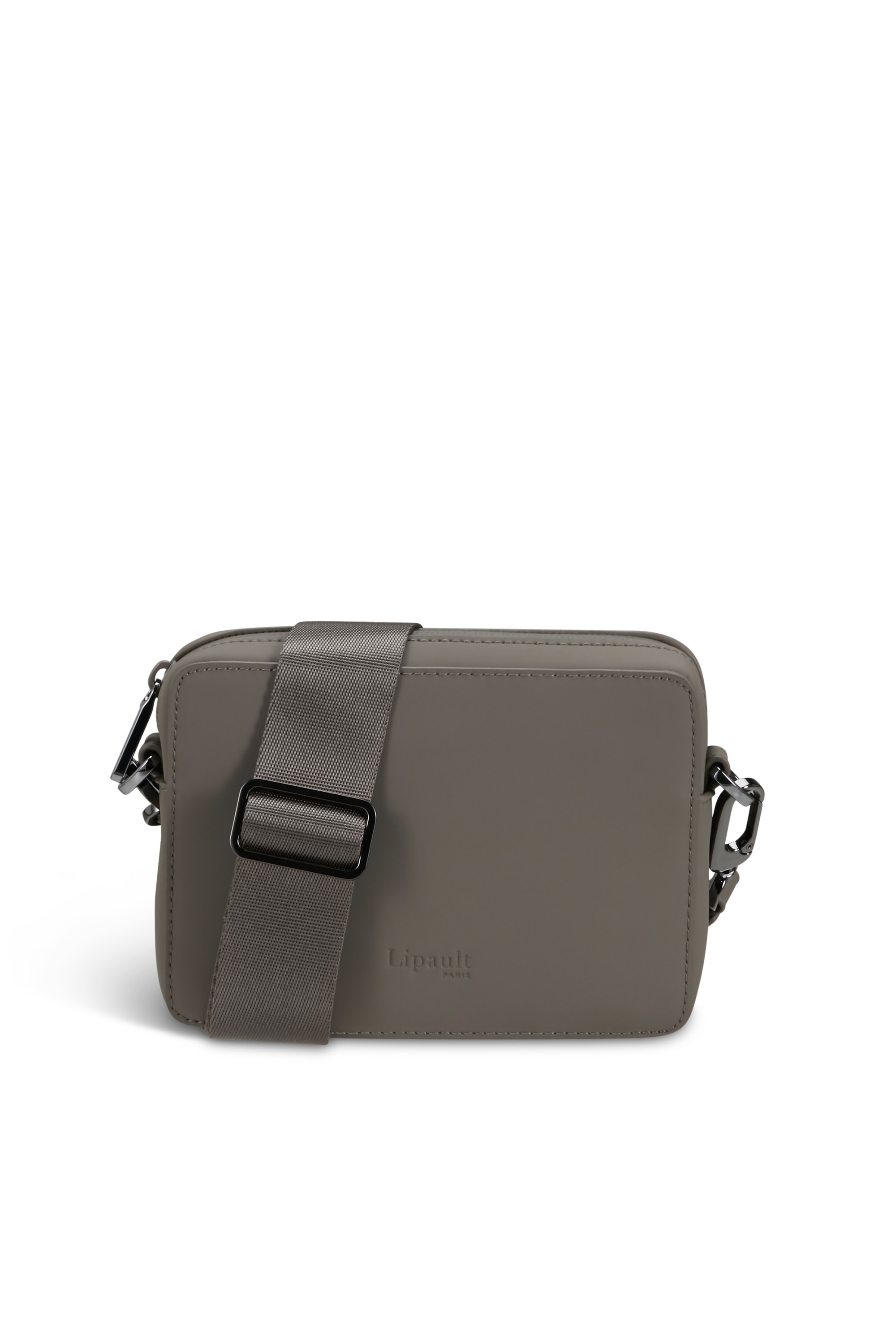 Lost in berlin cross-over bag the box LIPAULT PARIS Gris