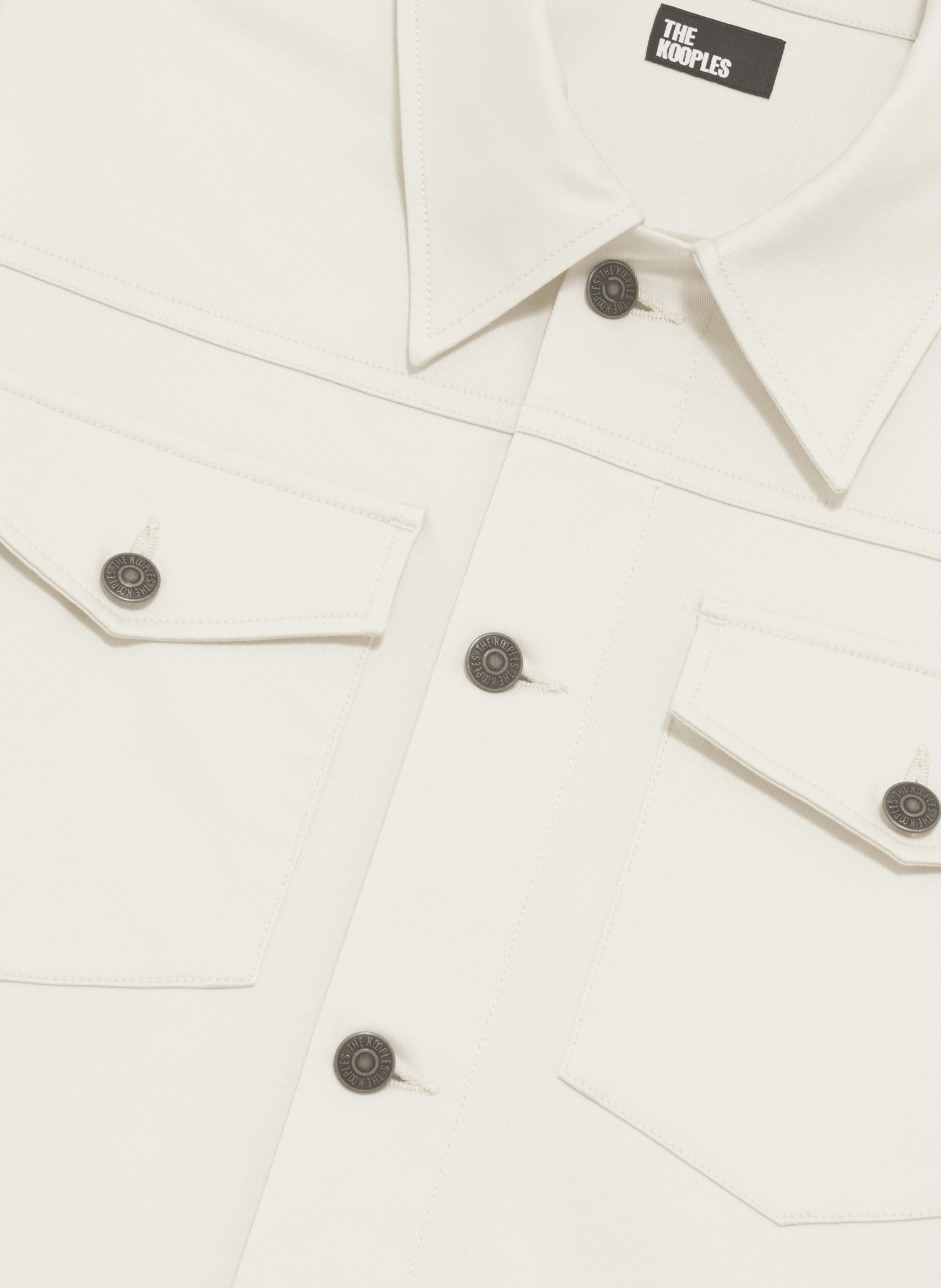 Surchemise à poches plaquées THE KOOPLES Beige