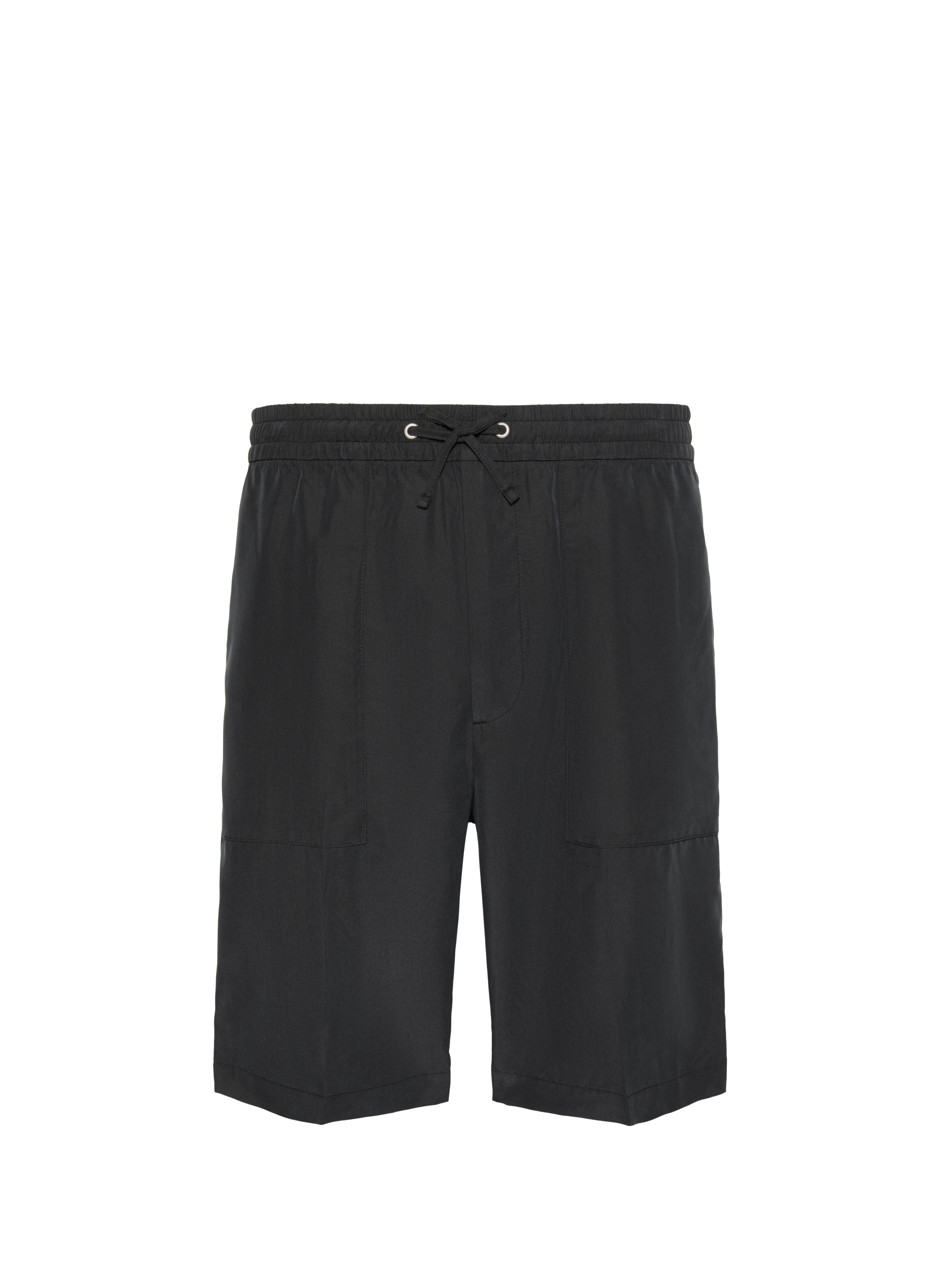 Bermuda droit taille haute CALVIN KLEIN Noir