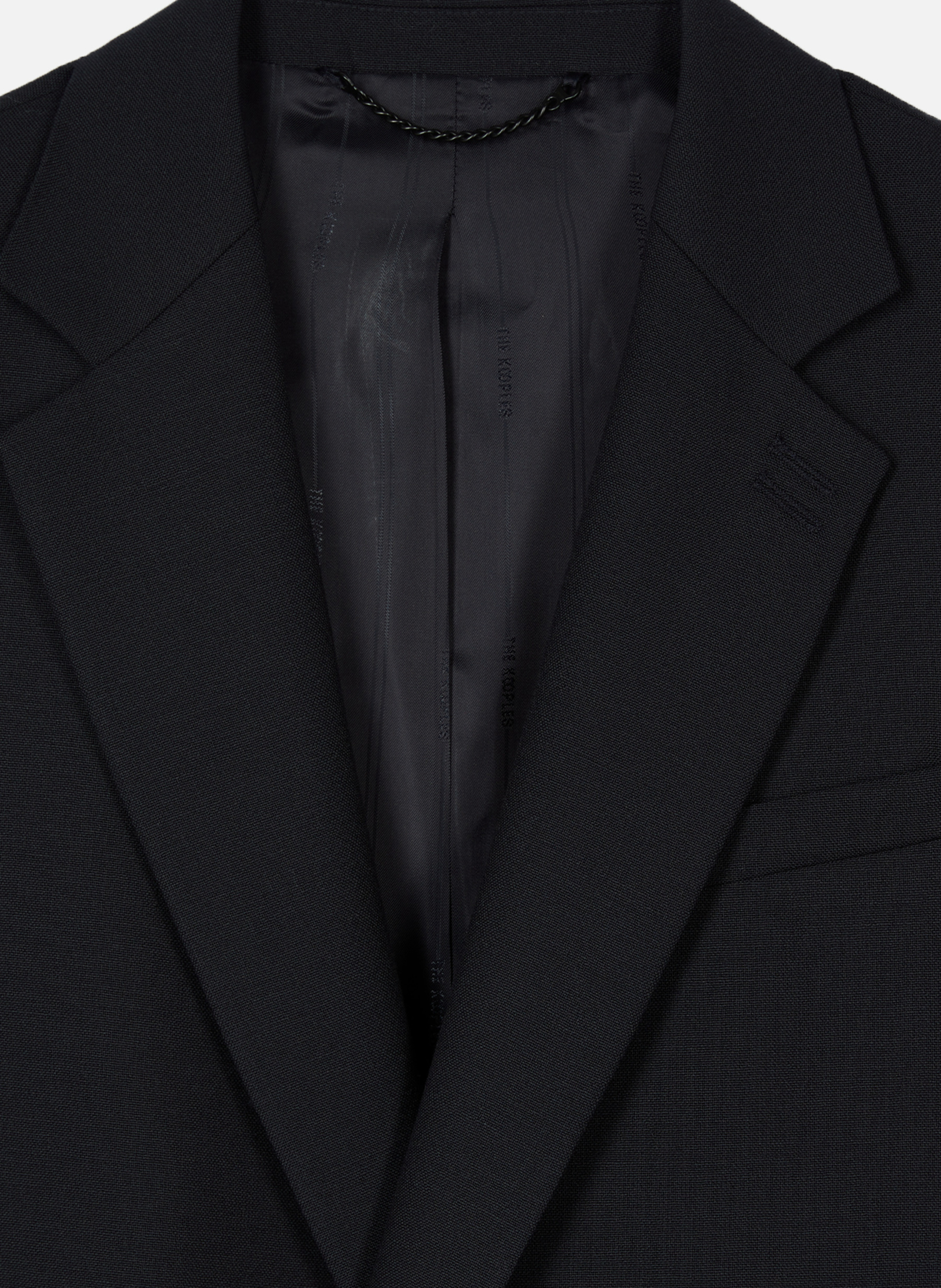 Veste de costume croisée THE KOOPLES Bleu