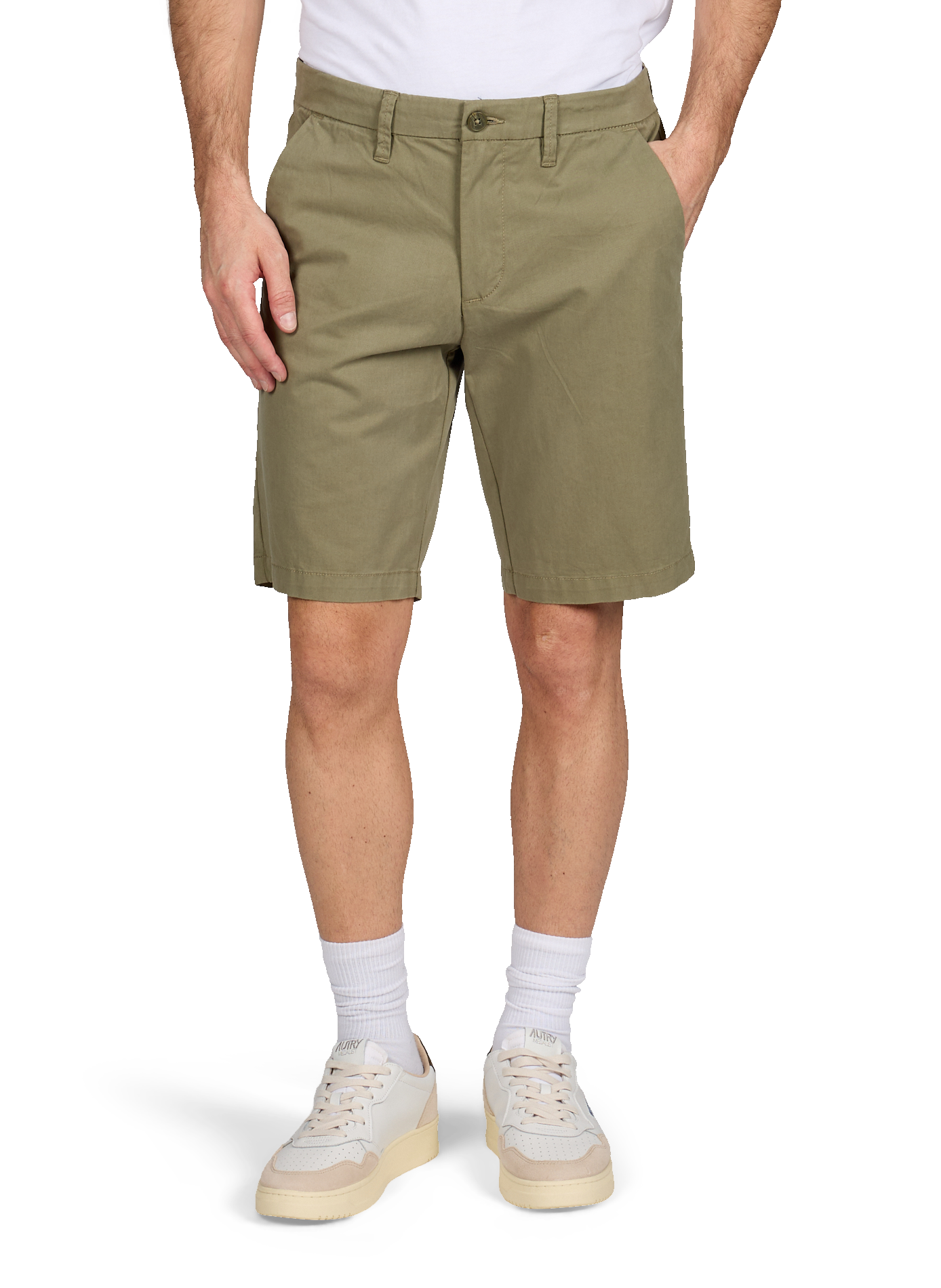 Cotton Bermuda shorts TIMBERLAND Khaki