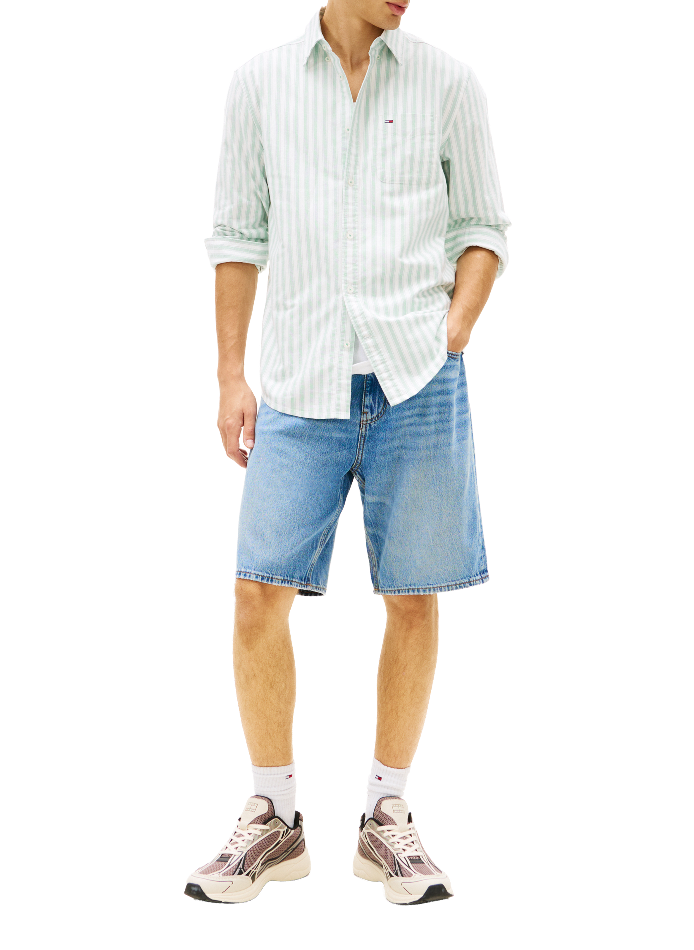 Striped cotton shirt TOMMY HILFIGER Multicolour