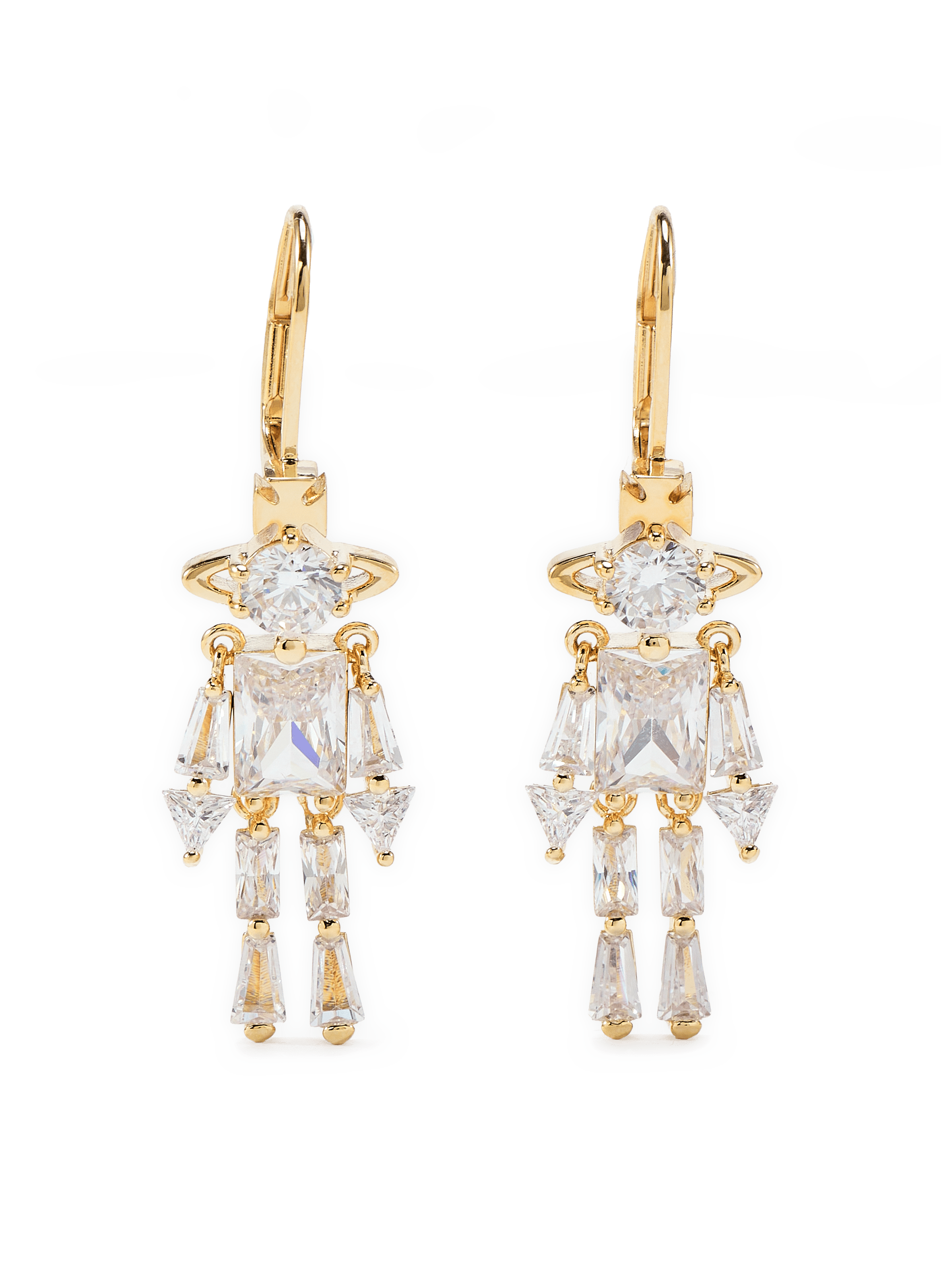 Ohrringe Issa aus Messing VIVIENNE WESTWOOD Golden