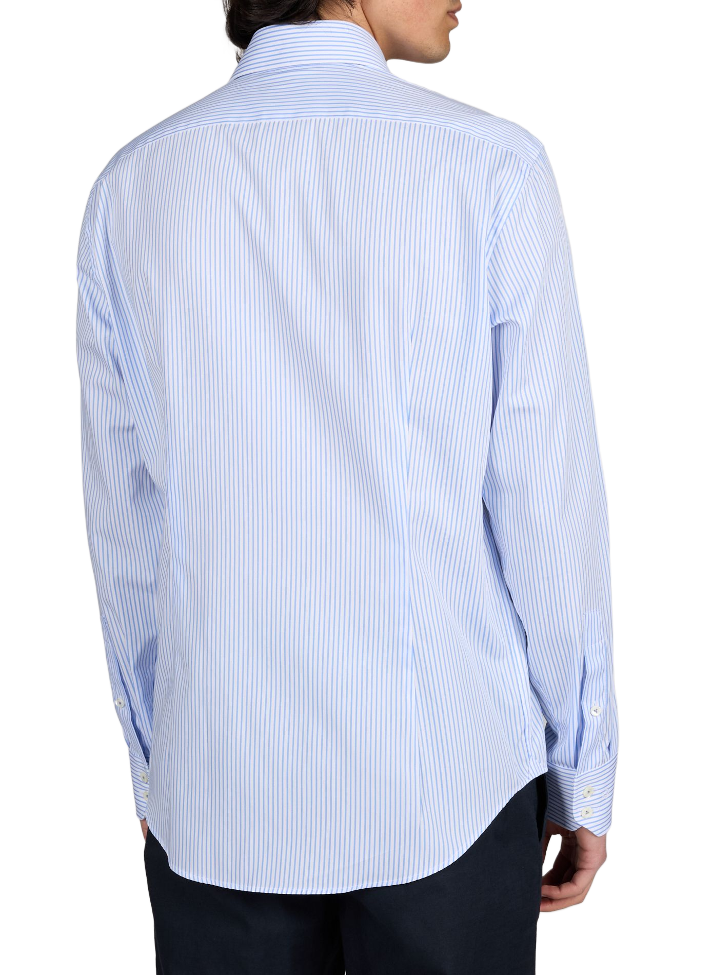 Classic Striped Shirt with Collar VAN LAACK Blue