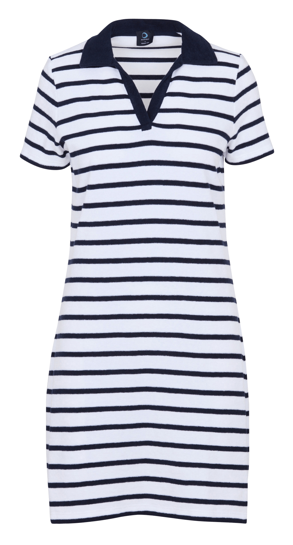 Robe courte en coton deauville ARMOR-LUX Blanc