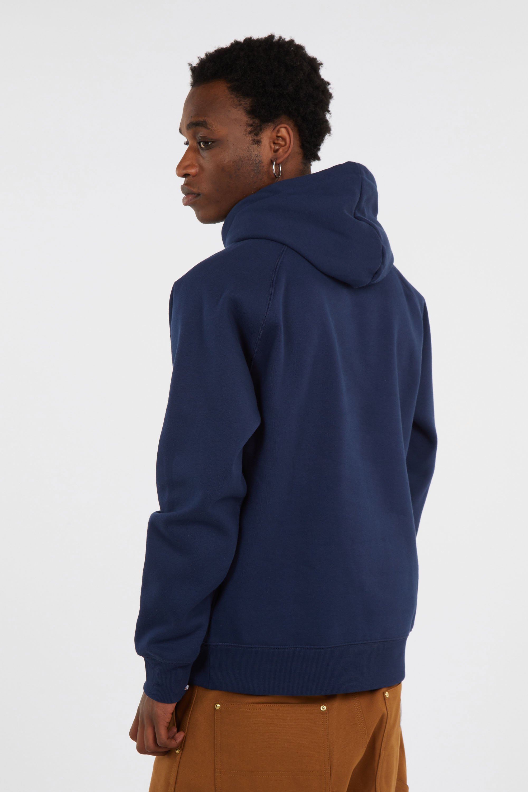 Hoodie hooded chase CARHARTT WIP Bleu