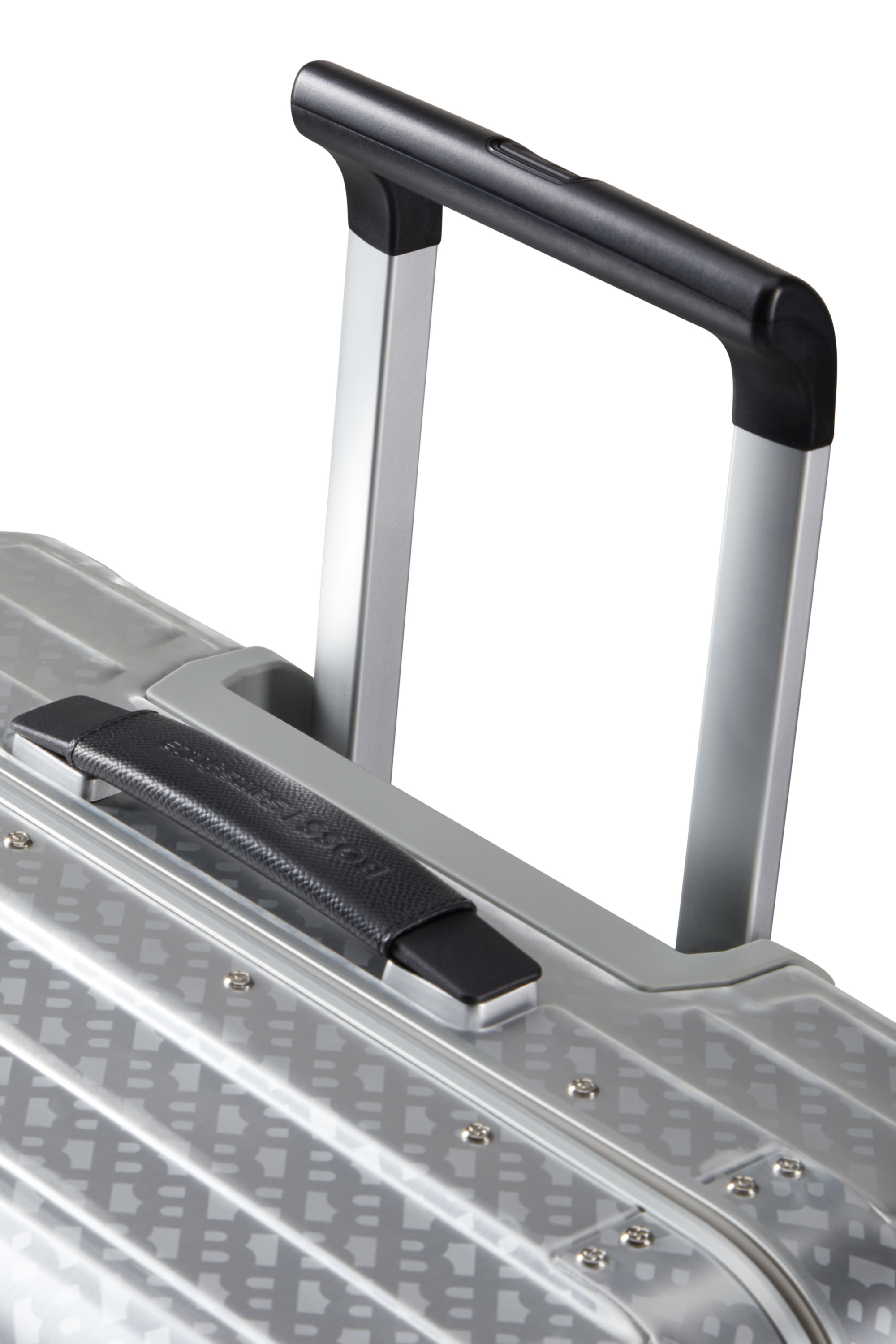 Lite-box alu / boss valise 4 roues taille m SAMSONITE Argent