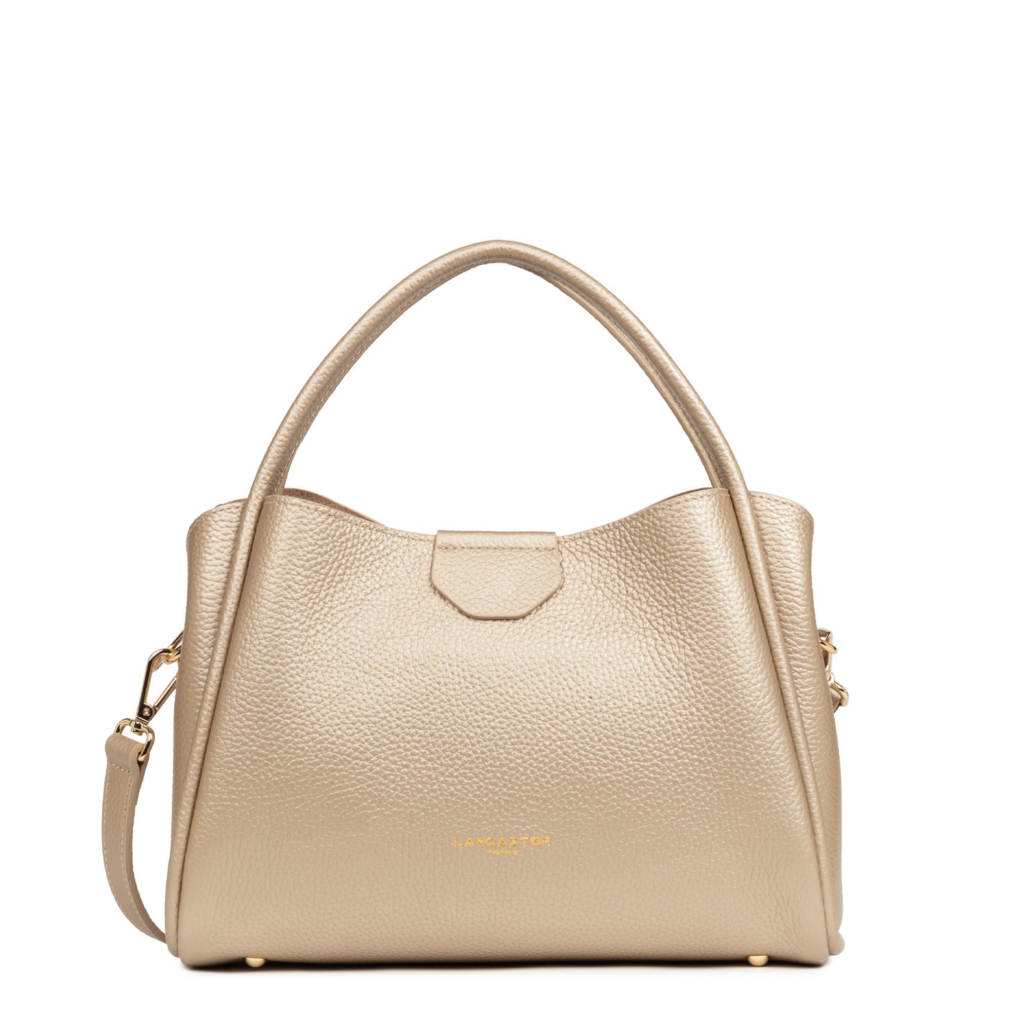 Sac à main - ida double LANCASTER Doré