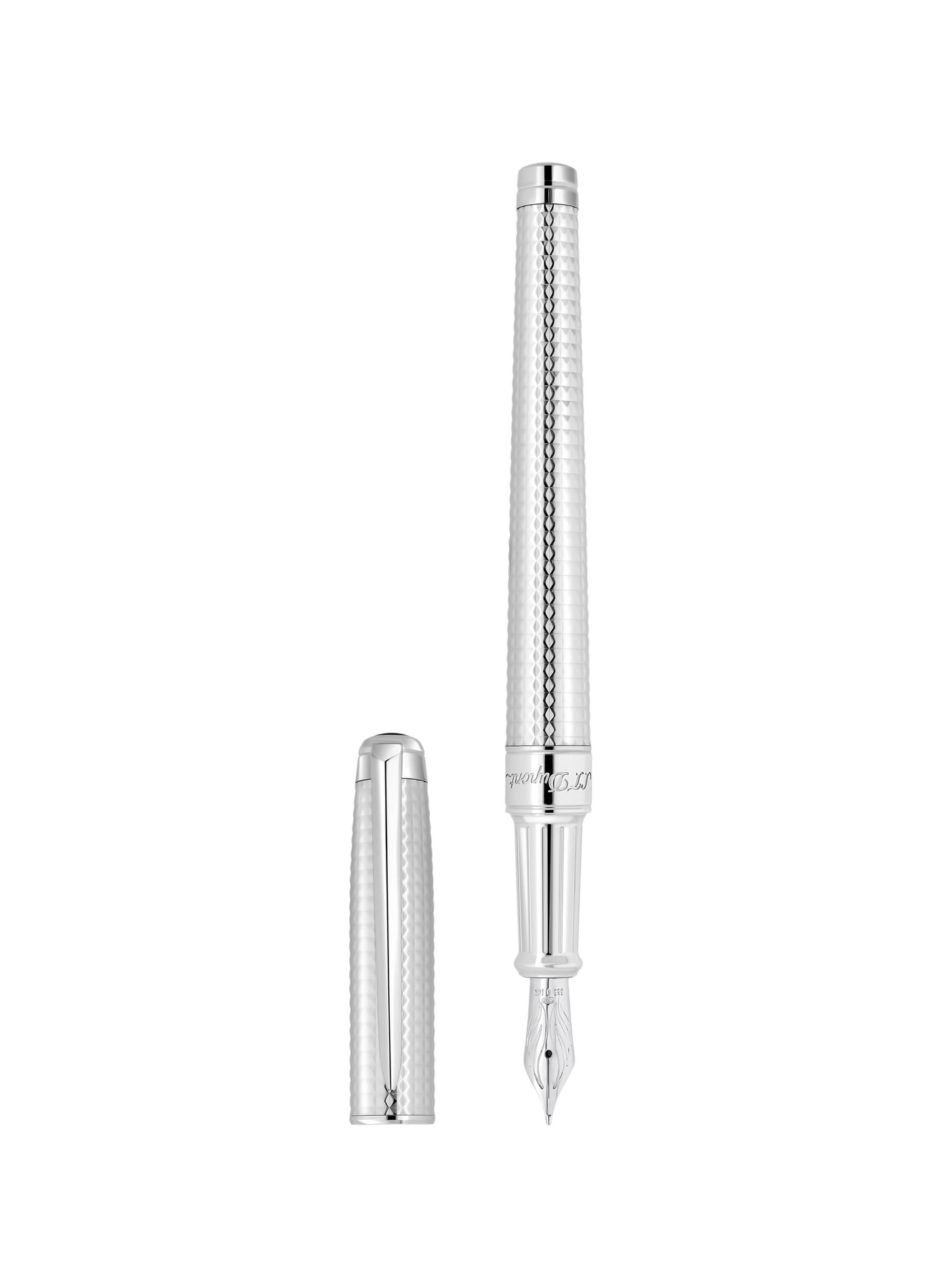 Line D Eternity medium fountain pen S.T. DUPONT Silver