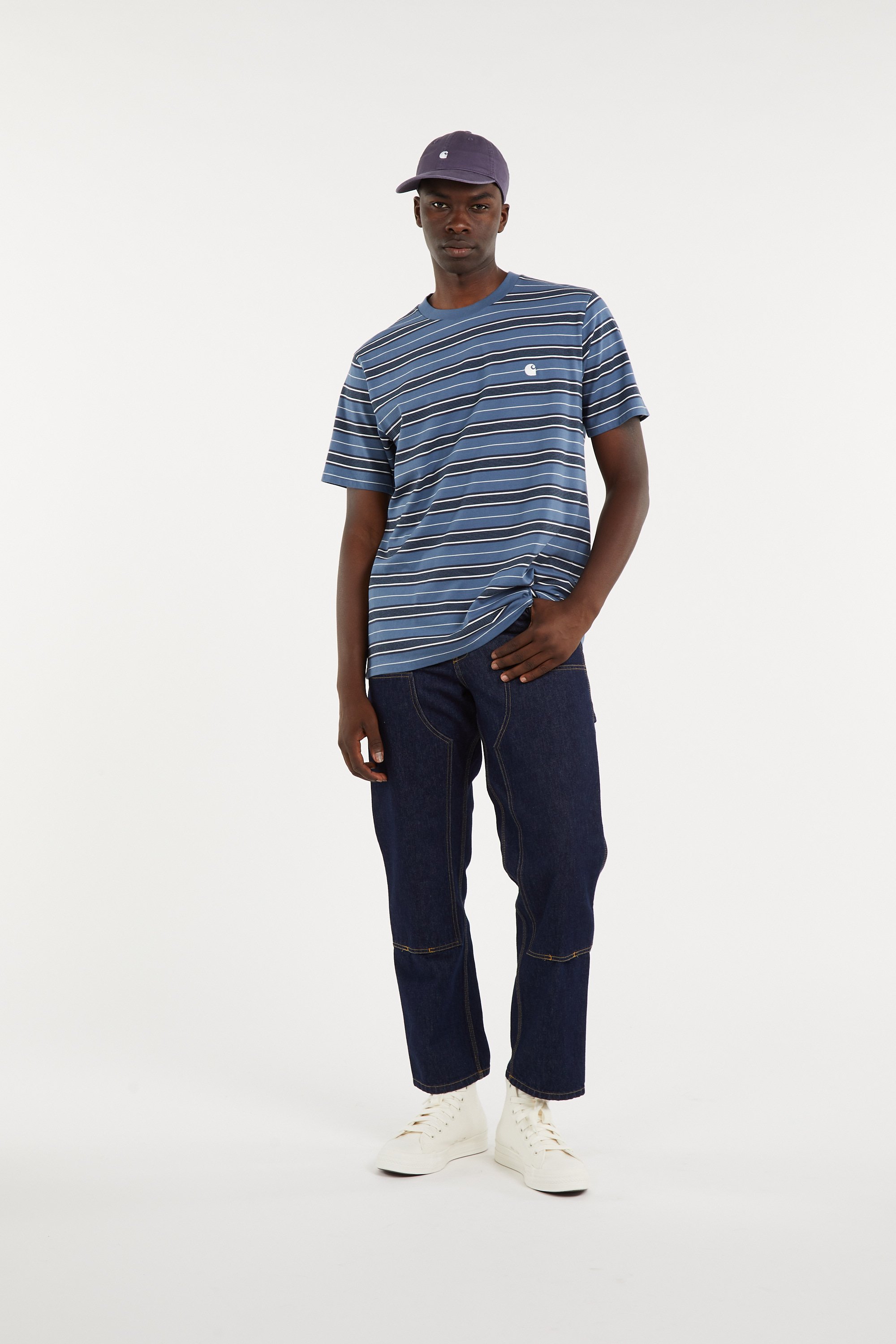 Jean double knee pant CARHARTT WIP Bleu