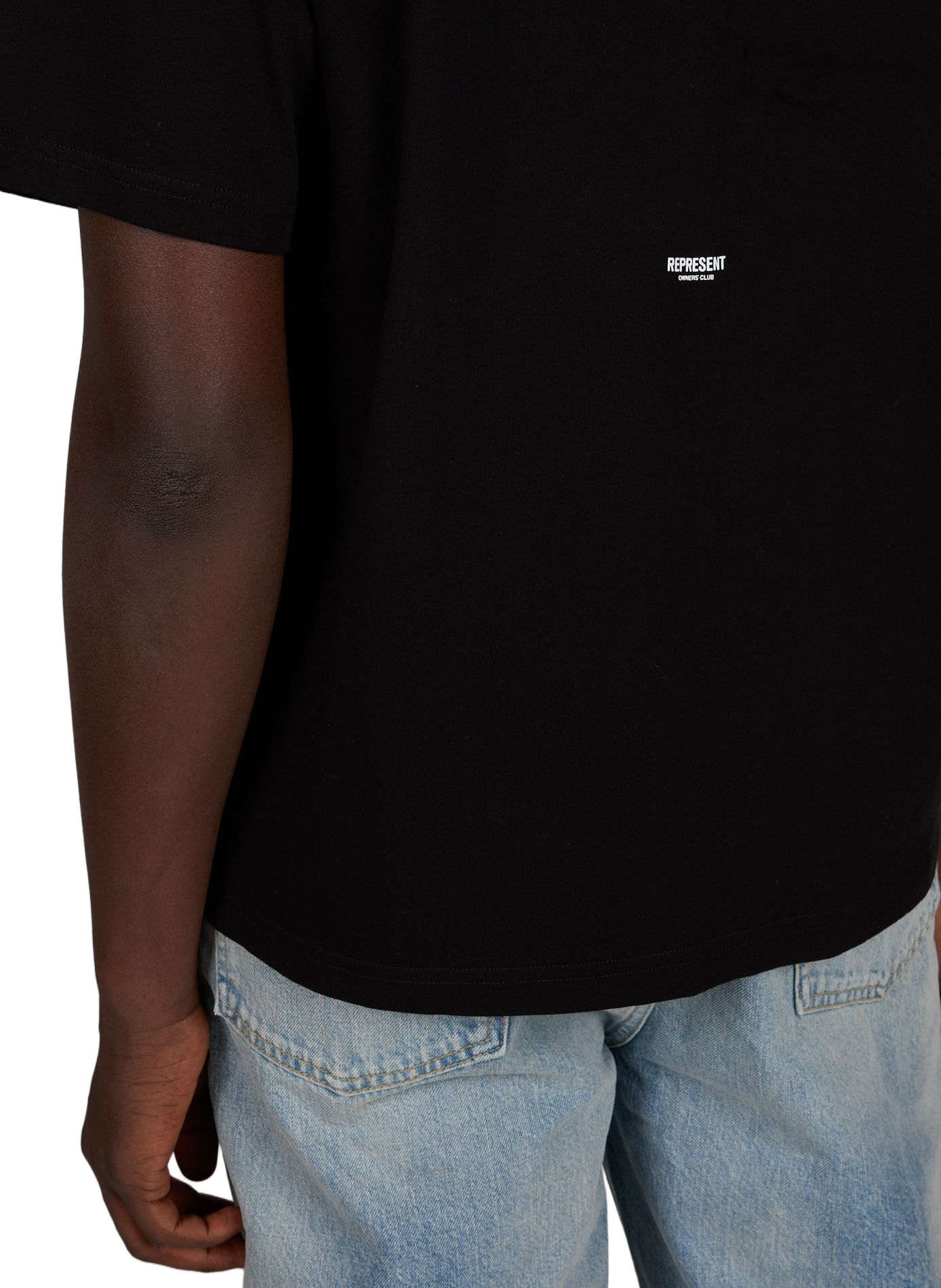 Loose cotton T-shirt REPRESENT Black