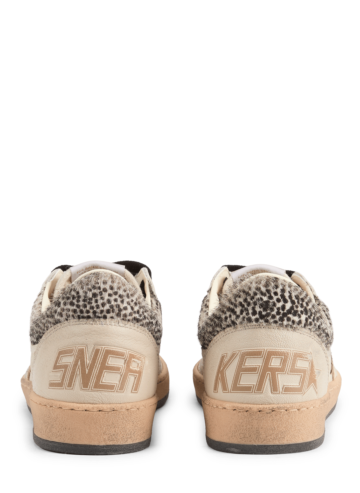 BALLSTAR BASKETS WITH DOUBLE FOLDED LEATHER LINING GOLDEN GOOSE Multicolour
