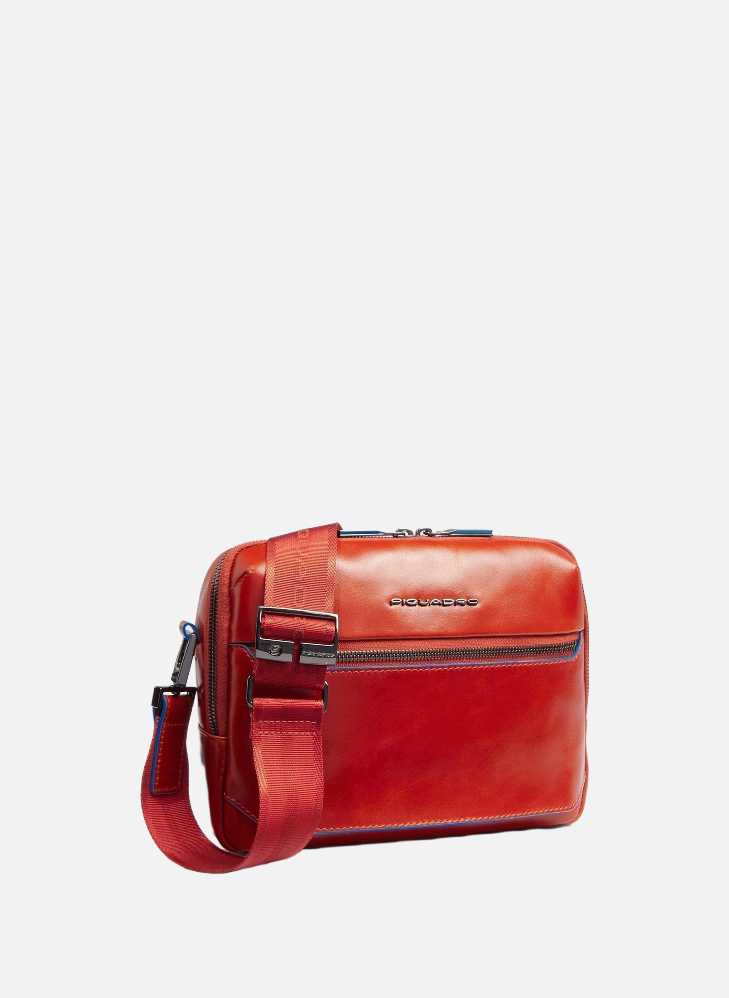 Men's crossbody bag for ipad®mini PIQUADRO Brown