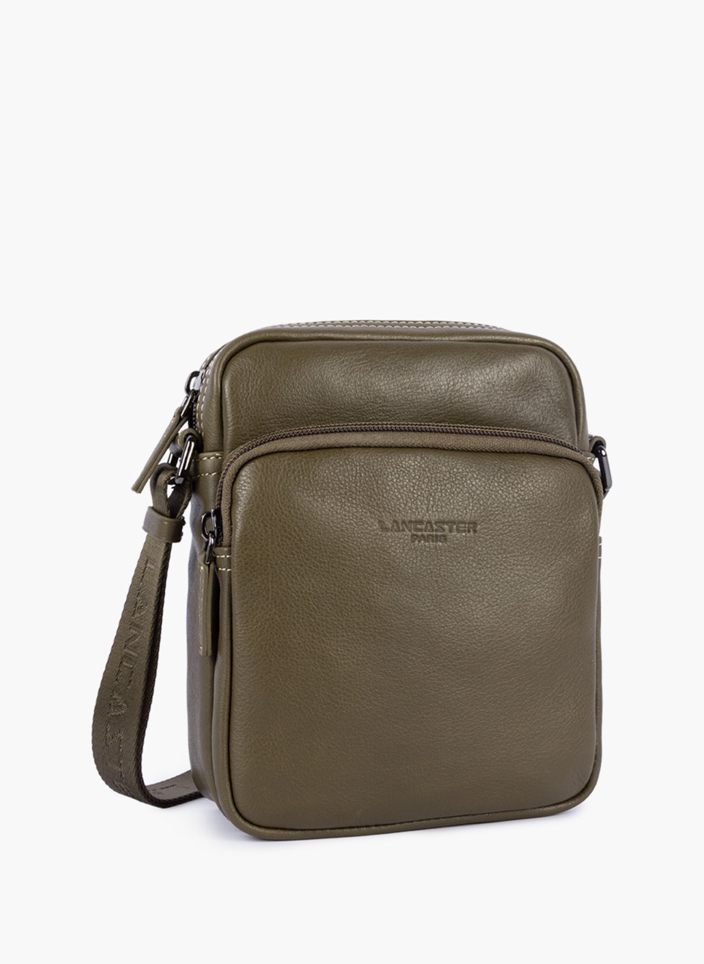 Petit sacoche - soft vintage LANCASTER Kaki