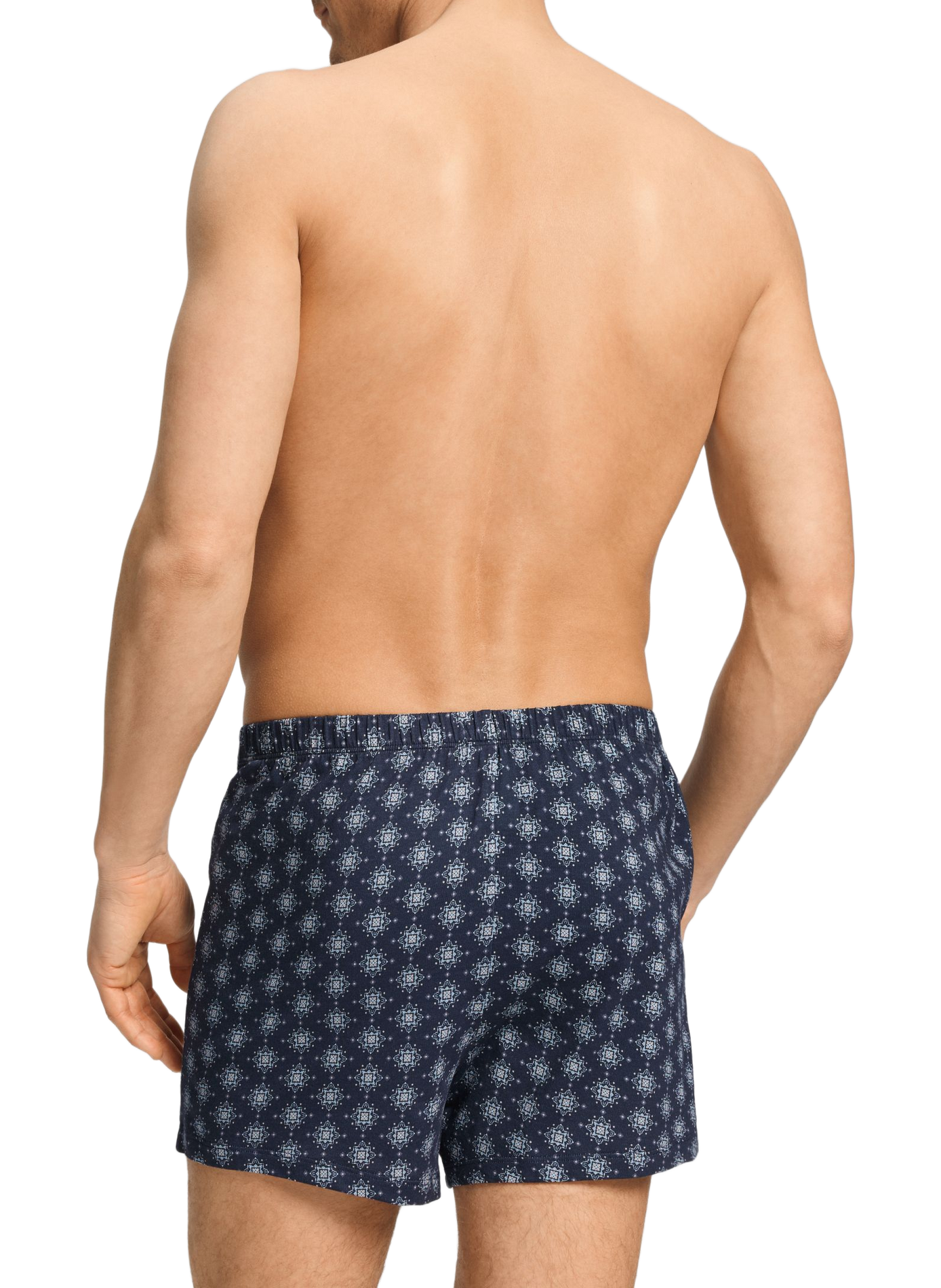 COT SPORTY Boxershorts mit Print aus Baumwollmischung HANRO Blau