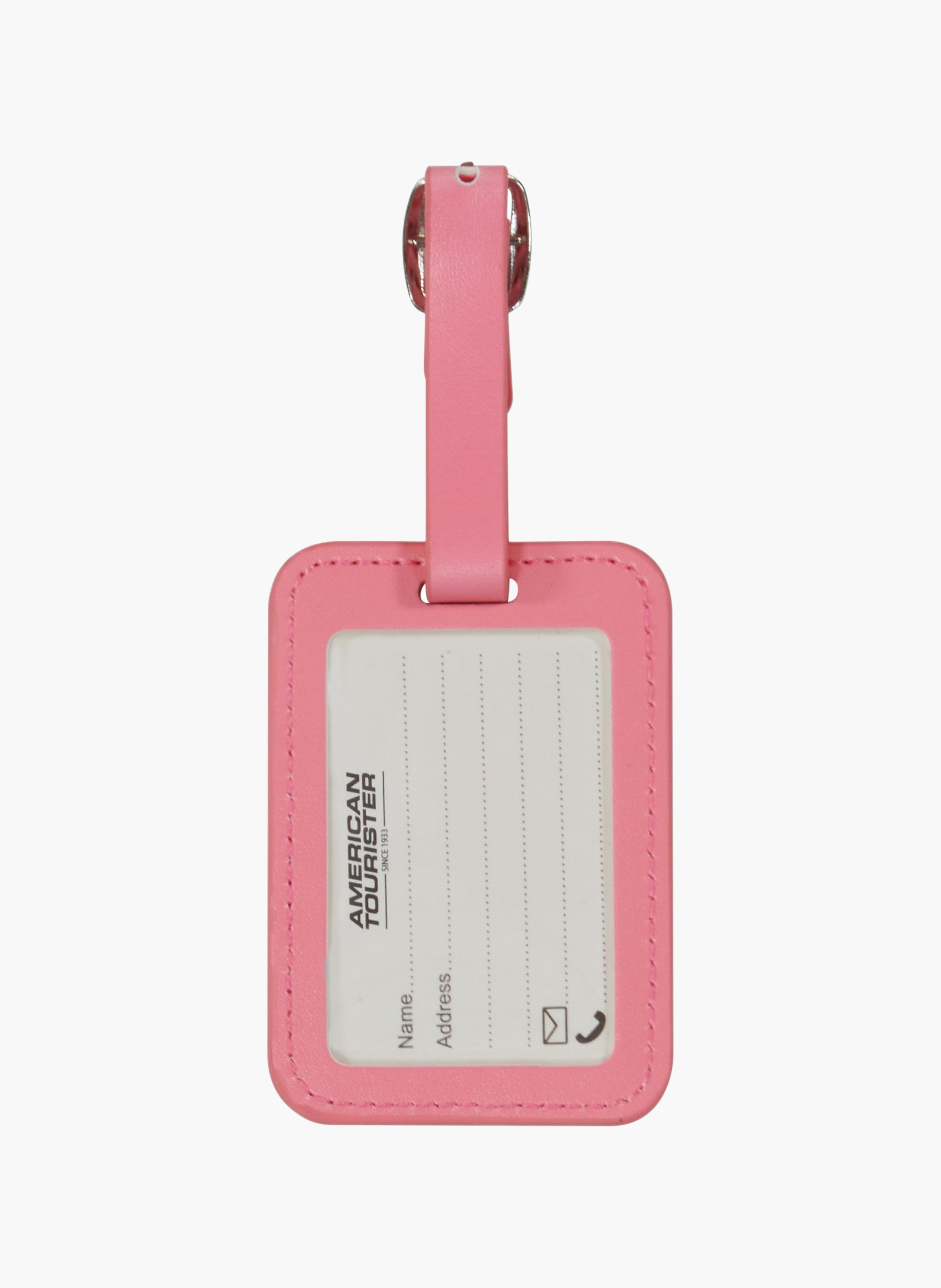 Étiquette à bagages taille s AMERICAN TOURISTER Rose