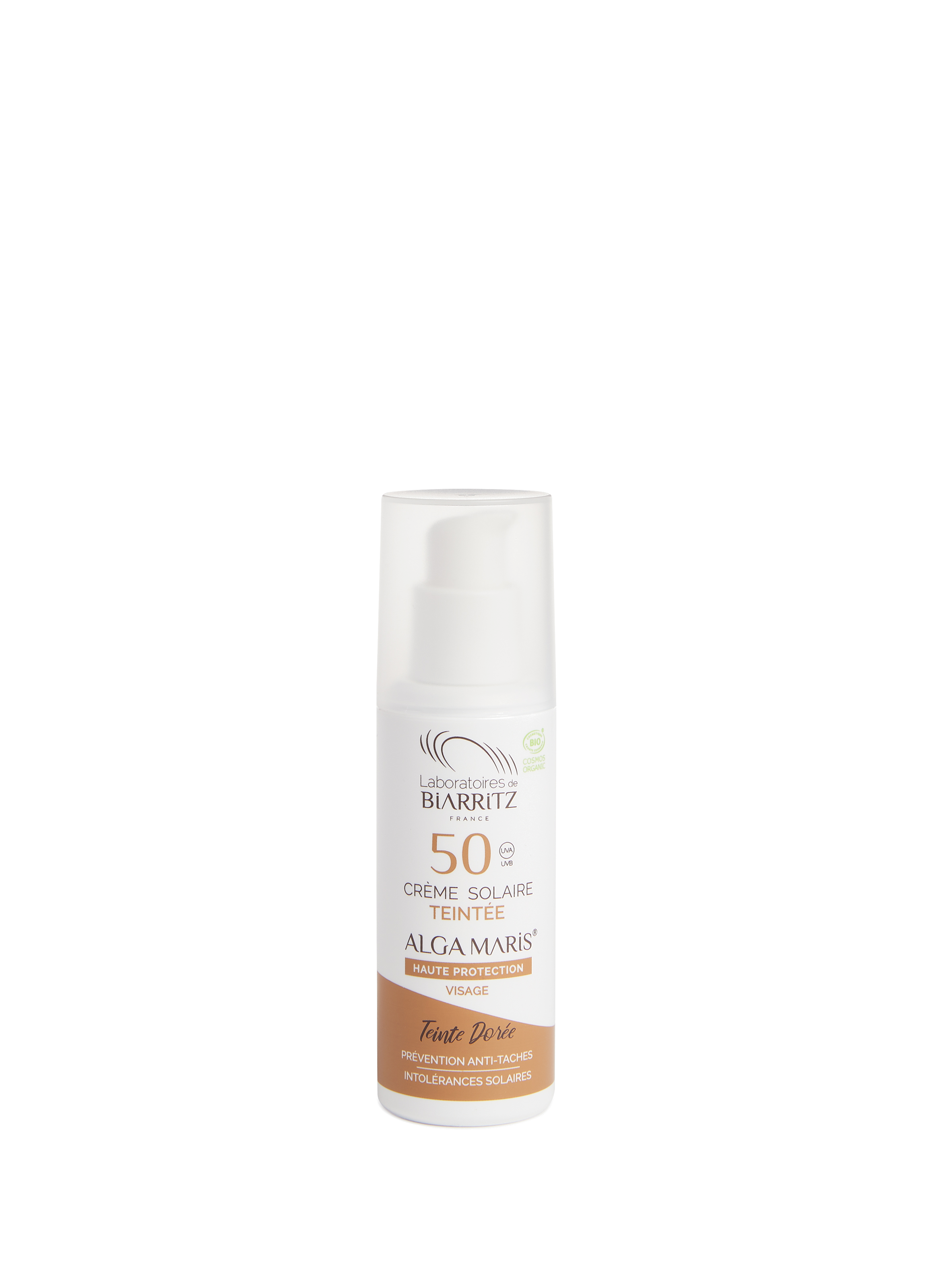 Alga Maris - Crème solaire teintée SPF50 Dorée