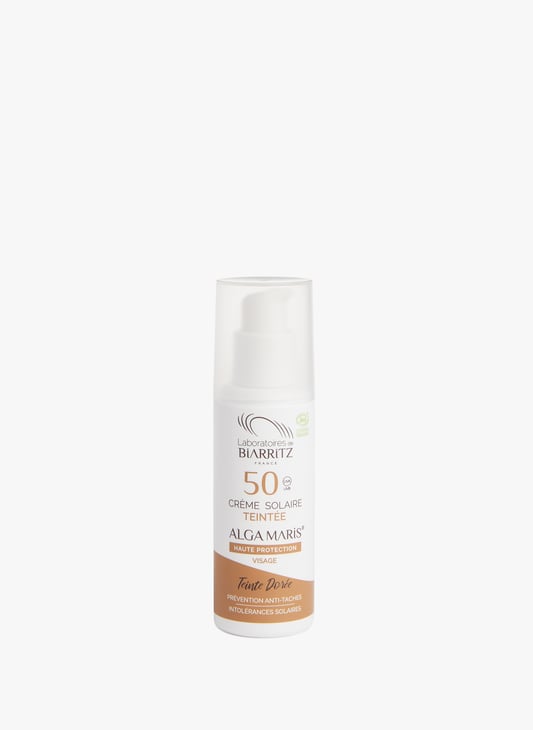 Alga Maris - Crème solaire teintée SPF50 Dorée