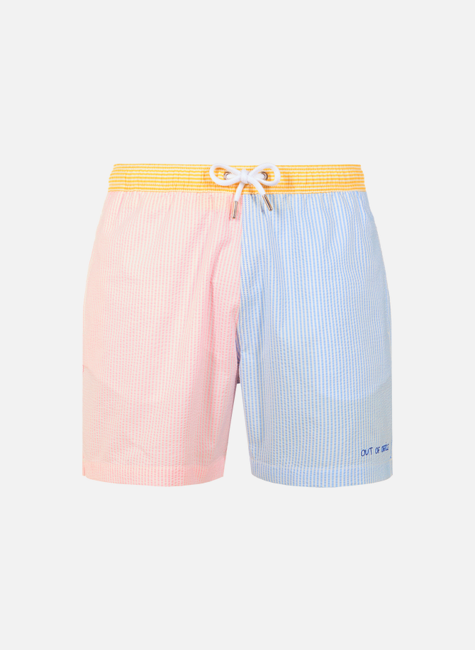 MAISON LABICHE gestreifte Out-of-Office-Badeshorts