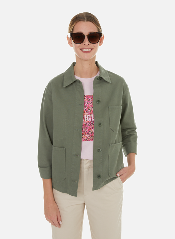 AIGLE Cotton jacket  Green
