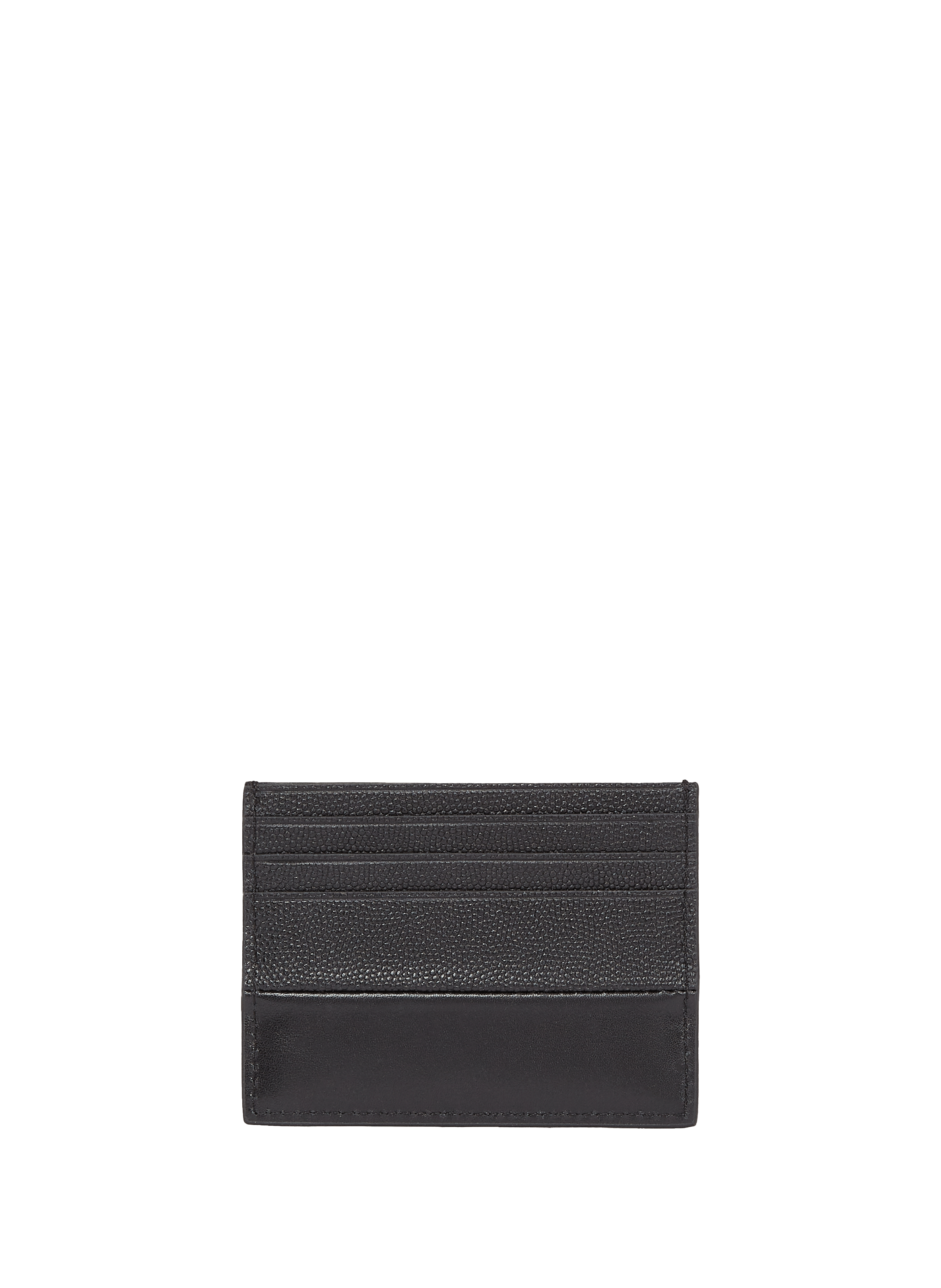 Porte-cartes en cuir CALVIN KLEIN Noir