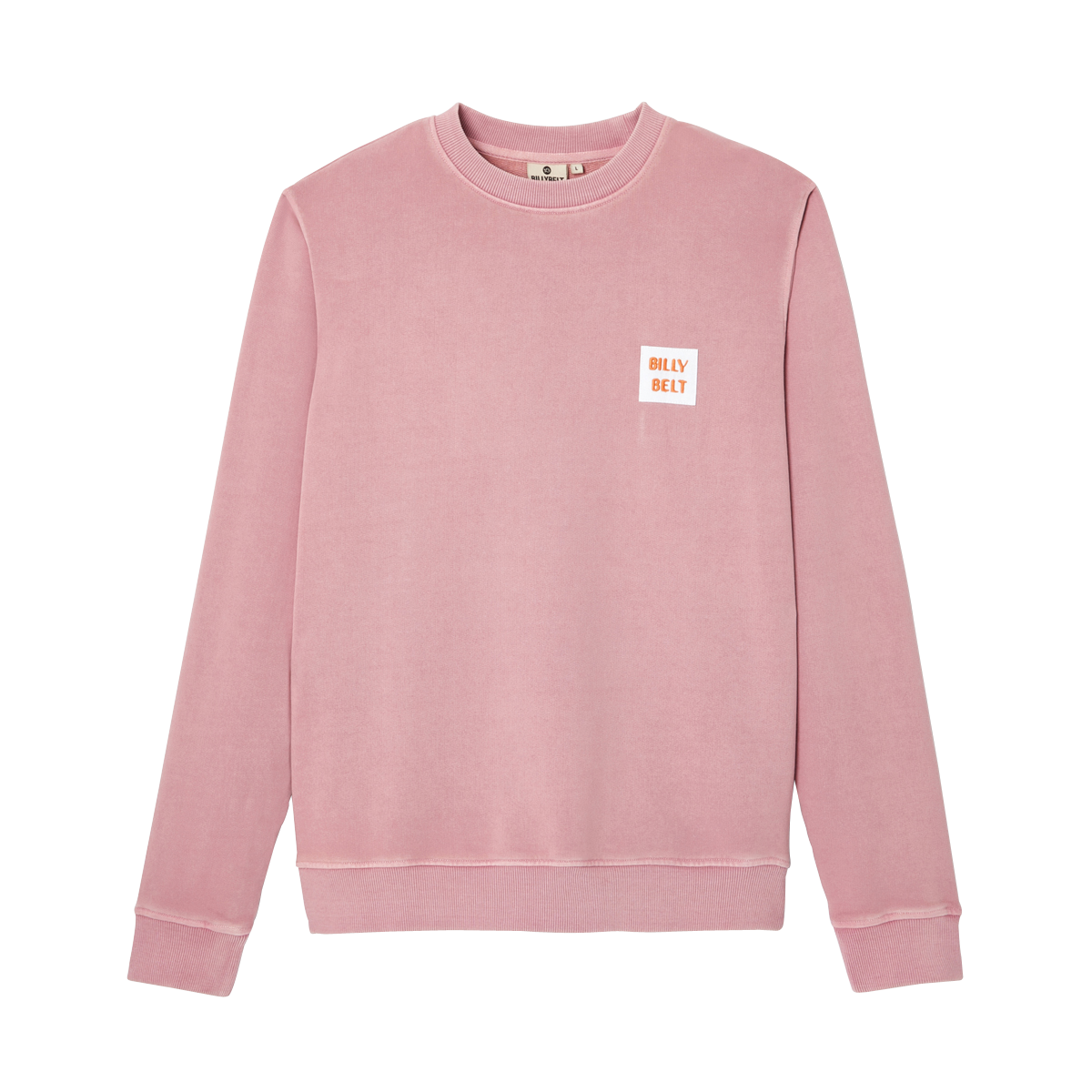 Sweatshirt vintage en coton biologique BILLYBELT Rose