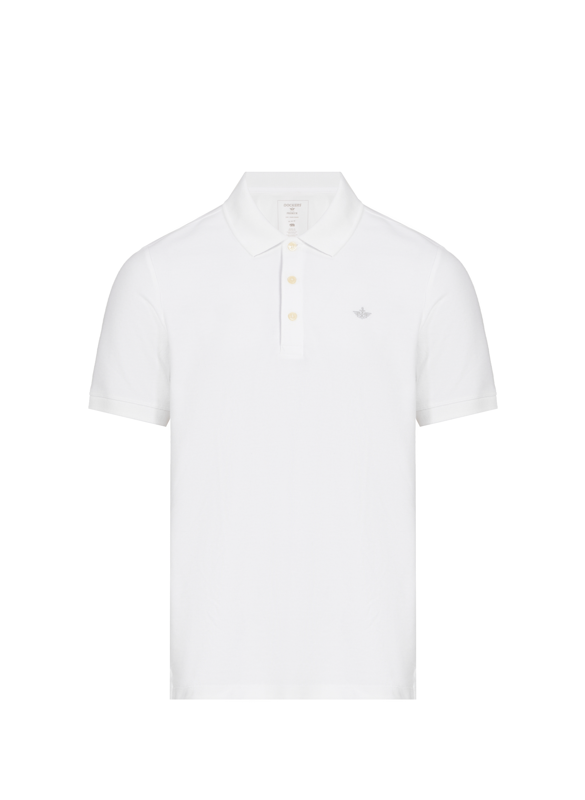 Polo slim DOCKERS Blanc