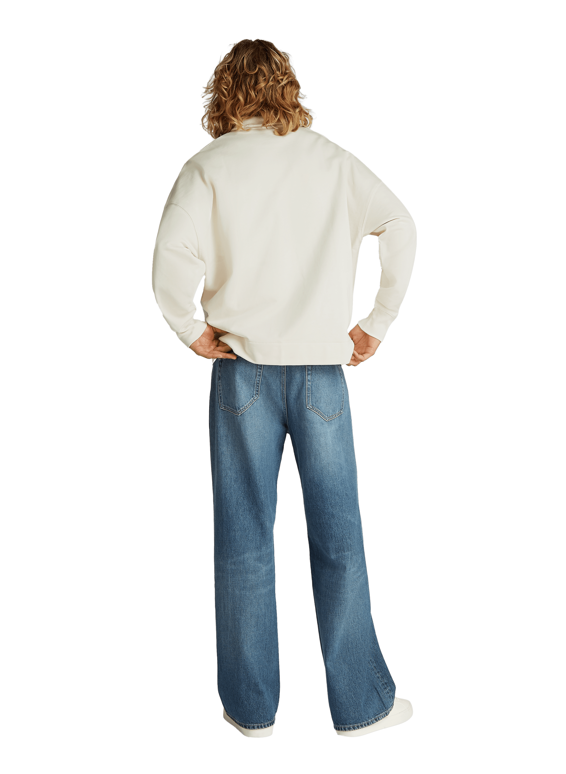 Sweatshirt en coton CALVIN KLEIN Beige