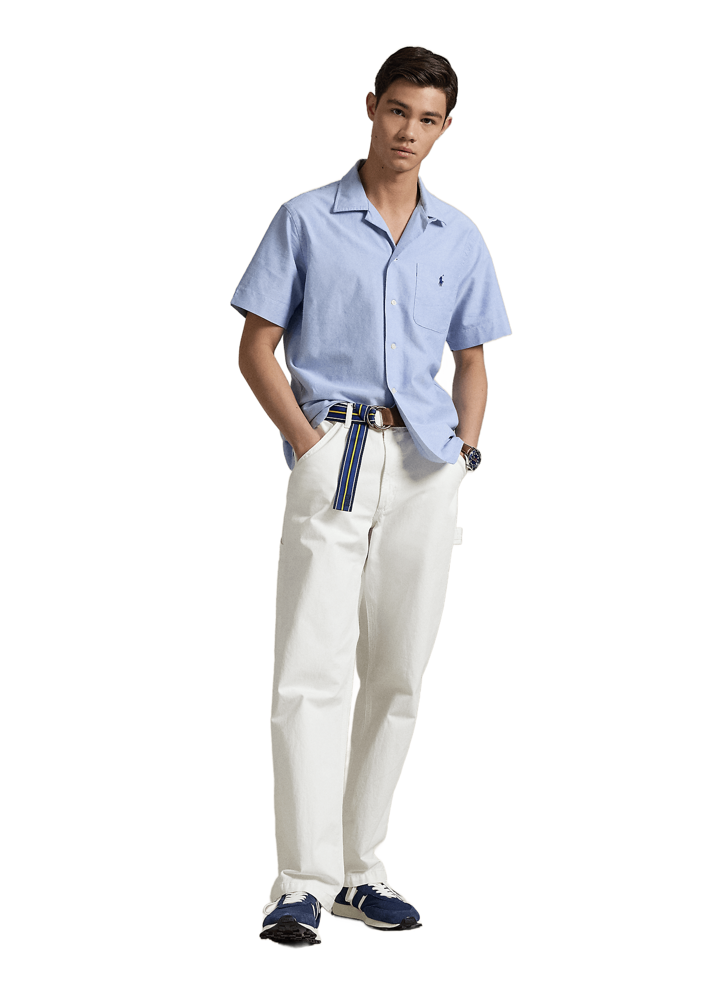  Cotton shirt POLO RALPH LAUREN Blue