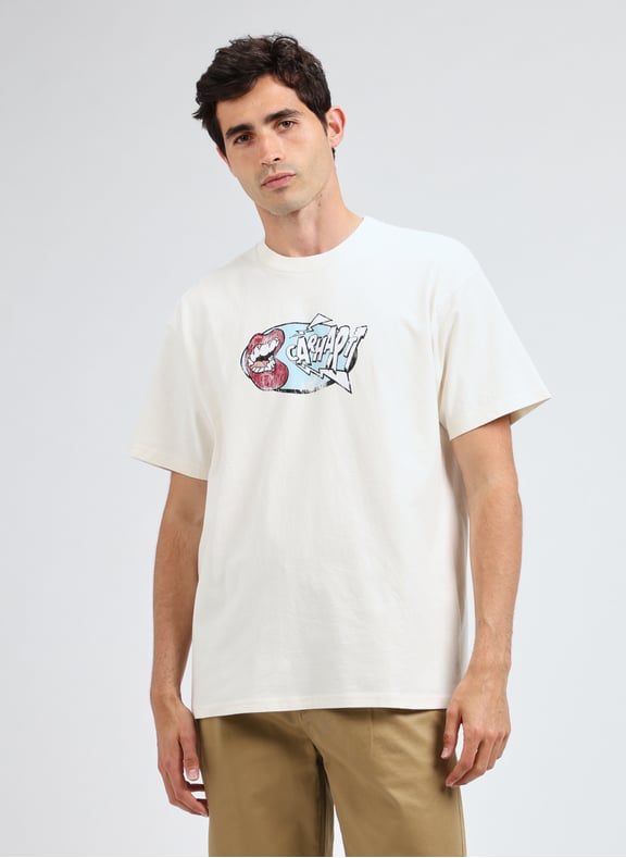 T-shirt en coton Beige by CARHARTT WIP CARHARTT WIP T-shirt en coton Beige