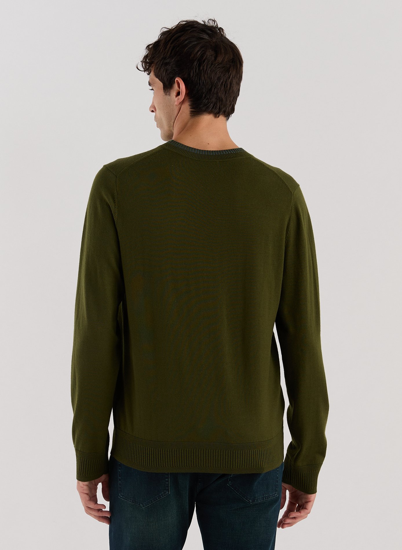 Fine merino wool jumper PAUL SMITH Green