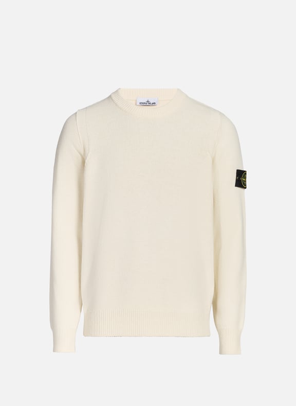 Wool blend Jumper White by STONE ISLAND STONE ISLAND Wool blend Jumper White