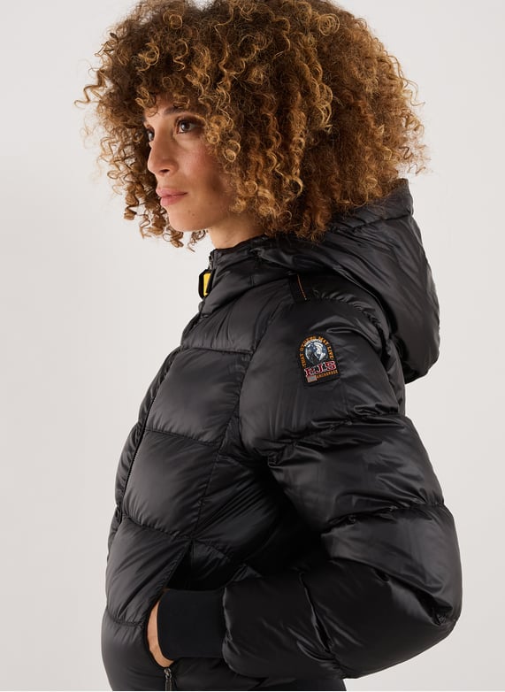 Doudoune à capuche Mariah  | Noir by PARAJUMPERS Doudoune à capuche Mariah  Noir