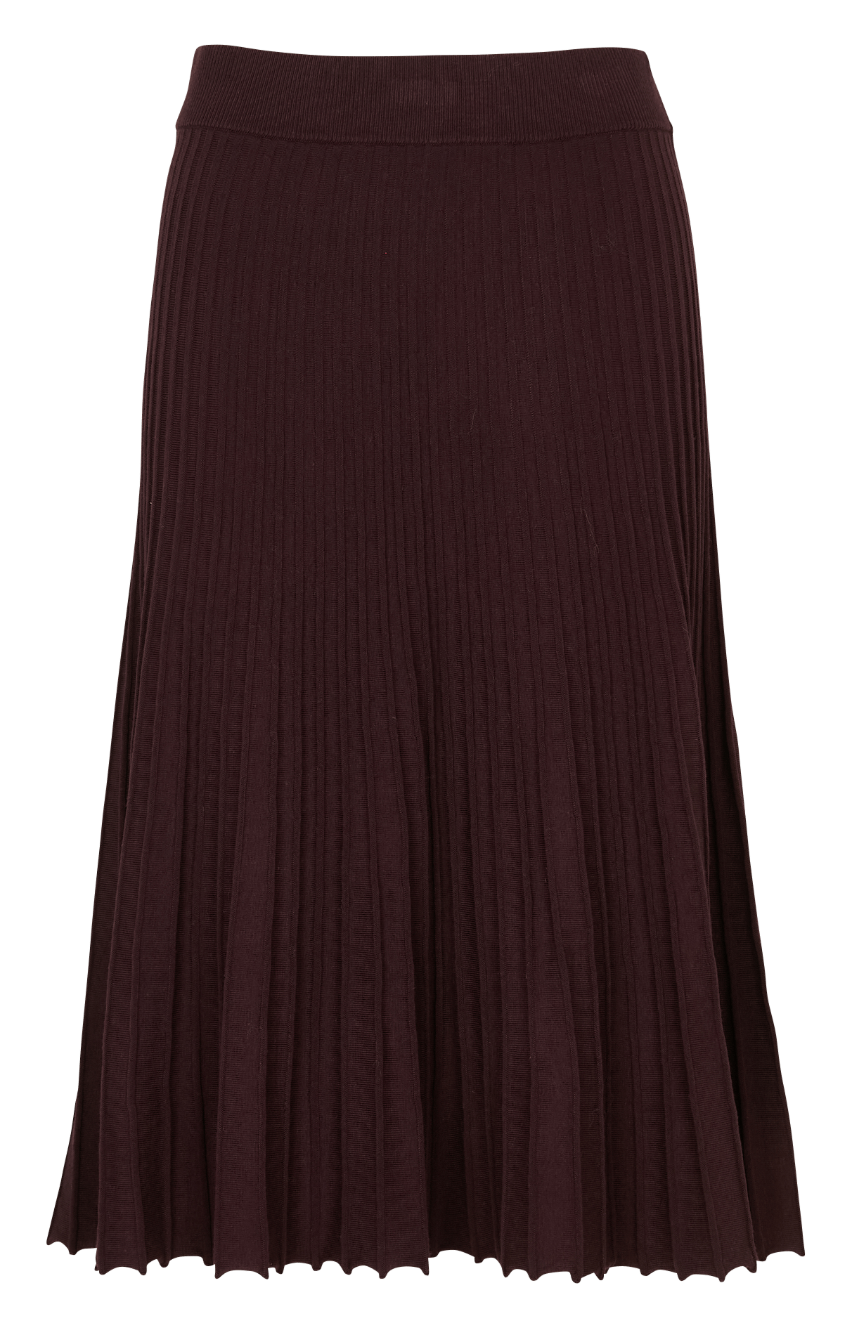 Jupe midi plissée en maille elisa MAISON 123 Violet