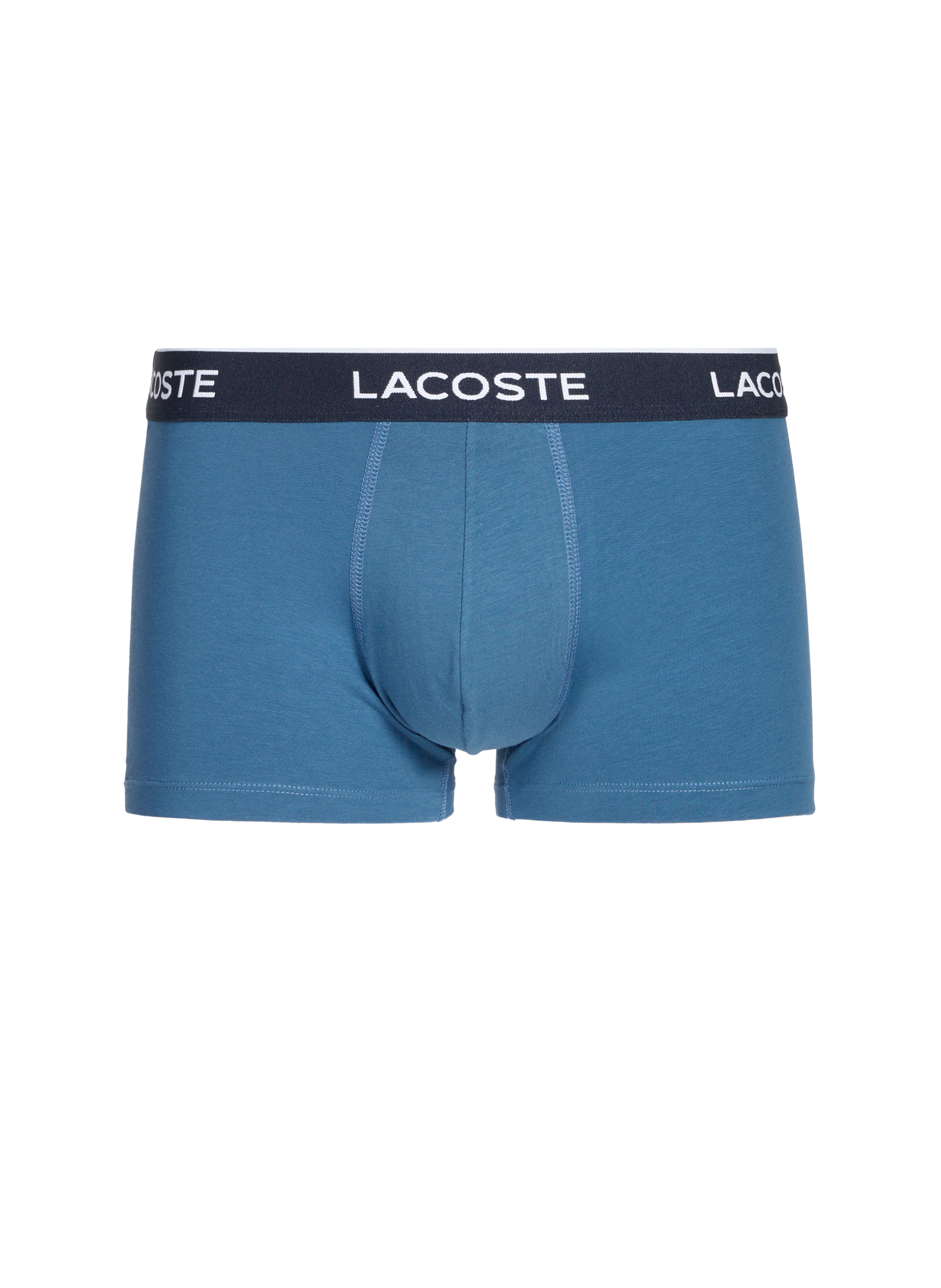 Lot de 3 boxers en coton LACOSTE Multicolore