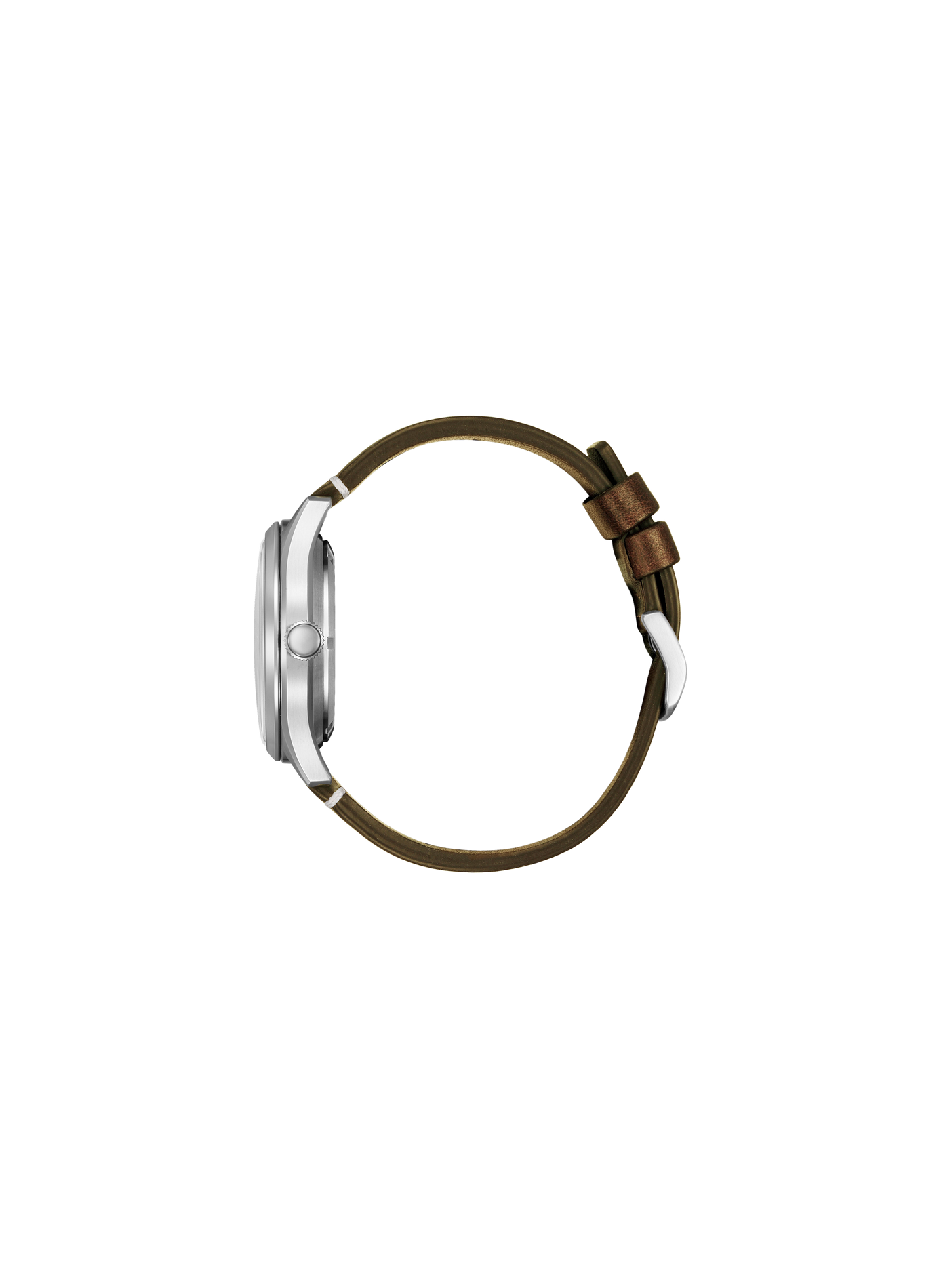 Montre automatique Mechanical à bracelet en cuir CITIZEN Vert