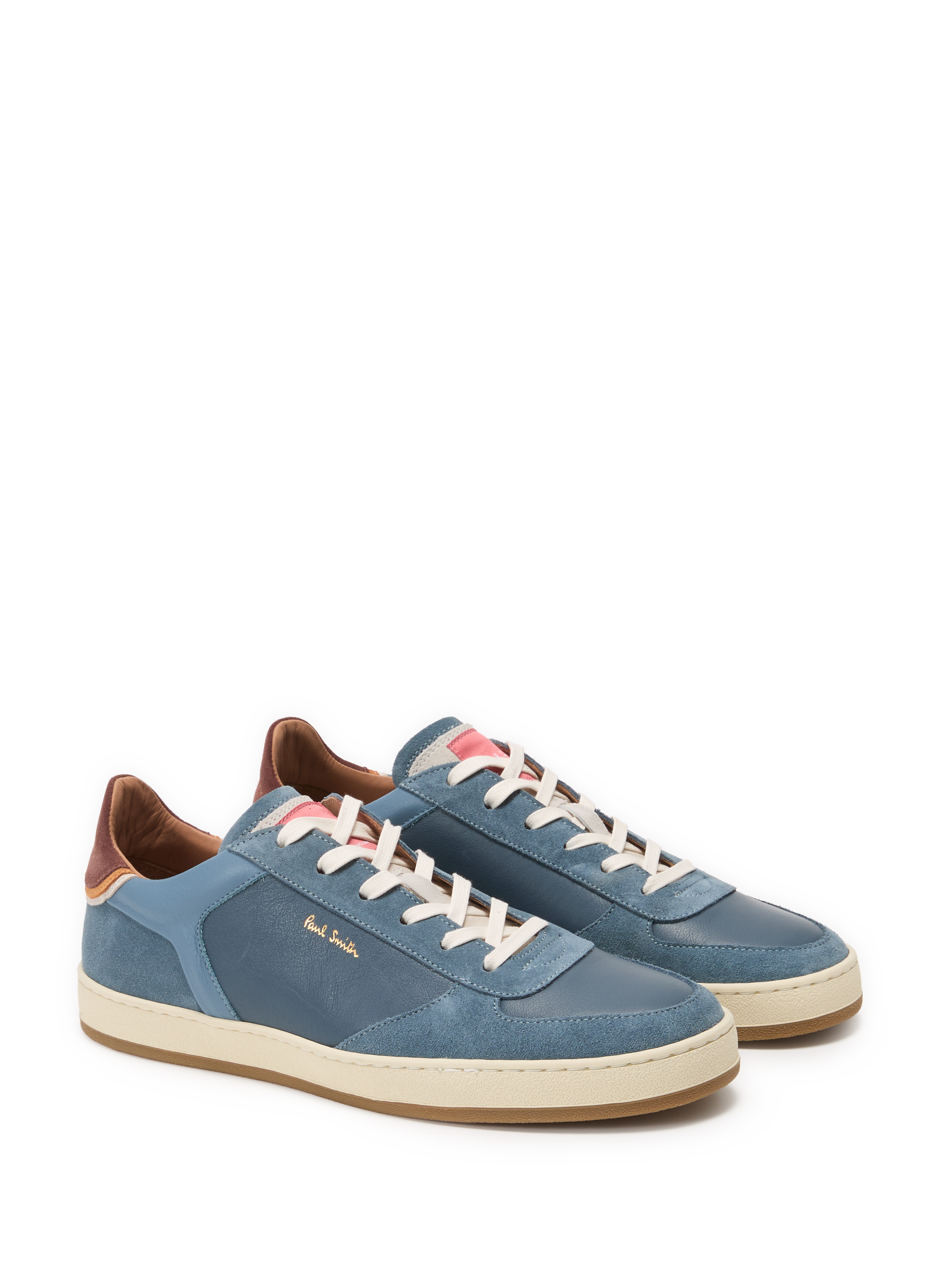 Baskets Destry en cuir PAUL SMITH Bleu