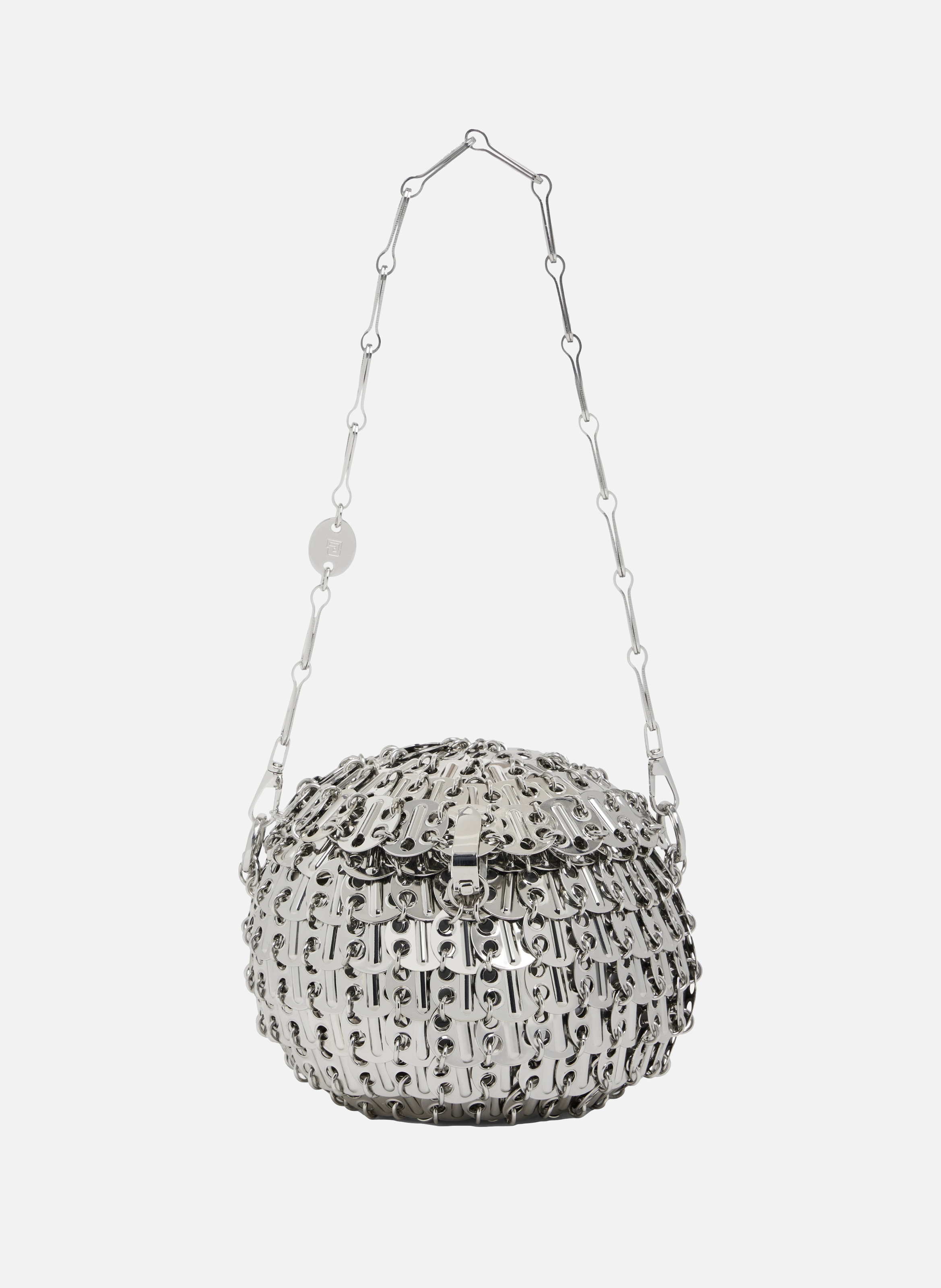 Sac sphère 1969 RABANNE Argent