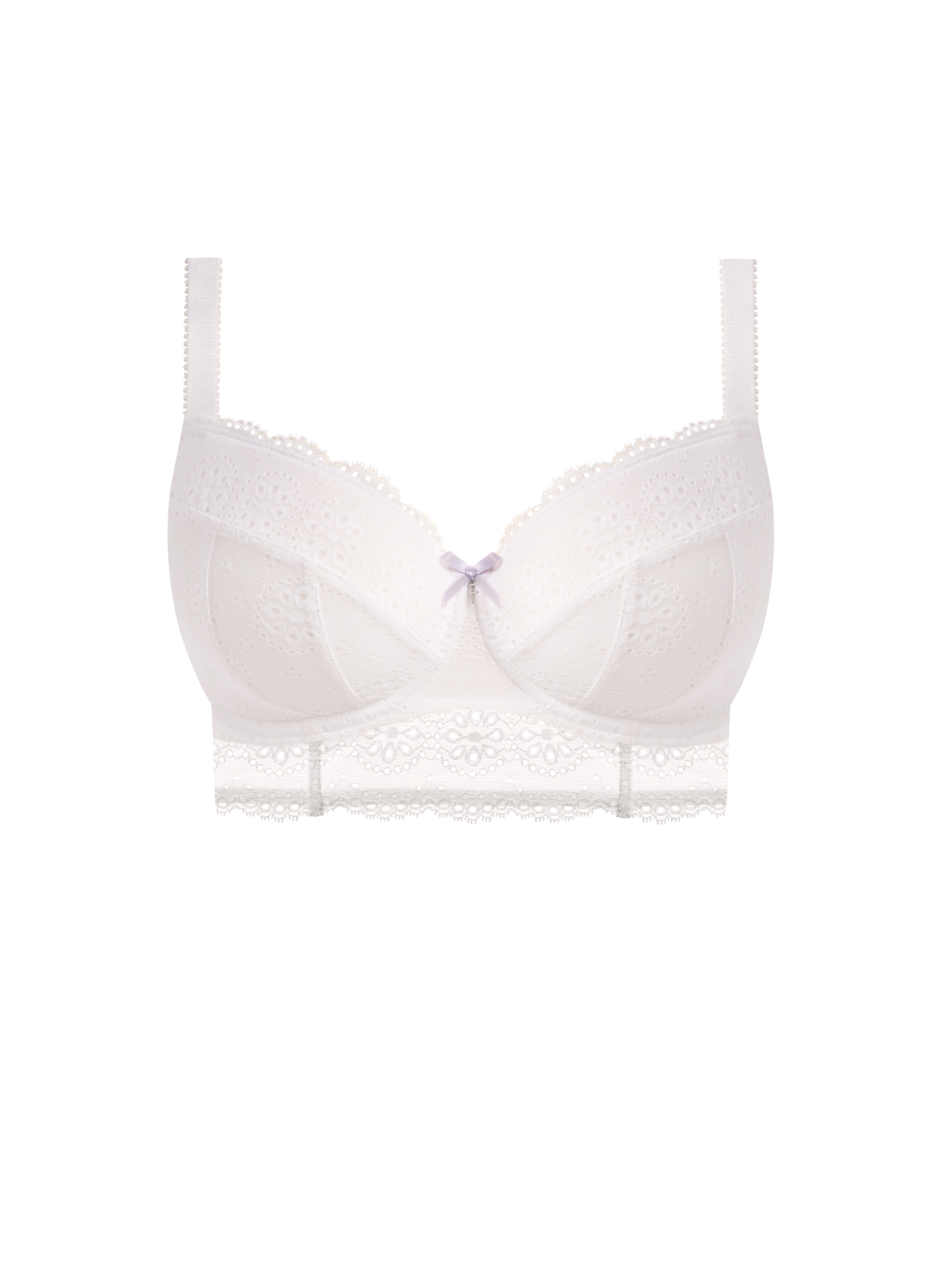 Soutien-gorge bustier en dentelle FREYA Blanc