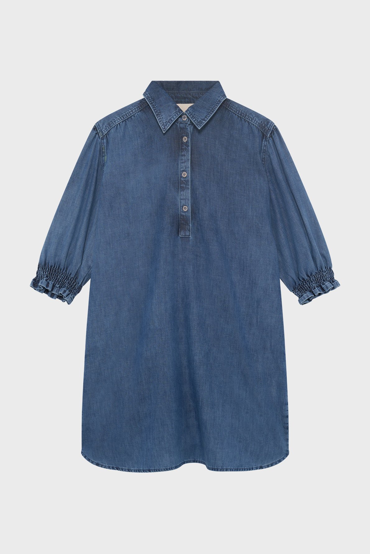 Robe courte et droite en denim - pandora PABLO Bleu