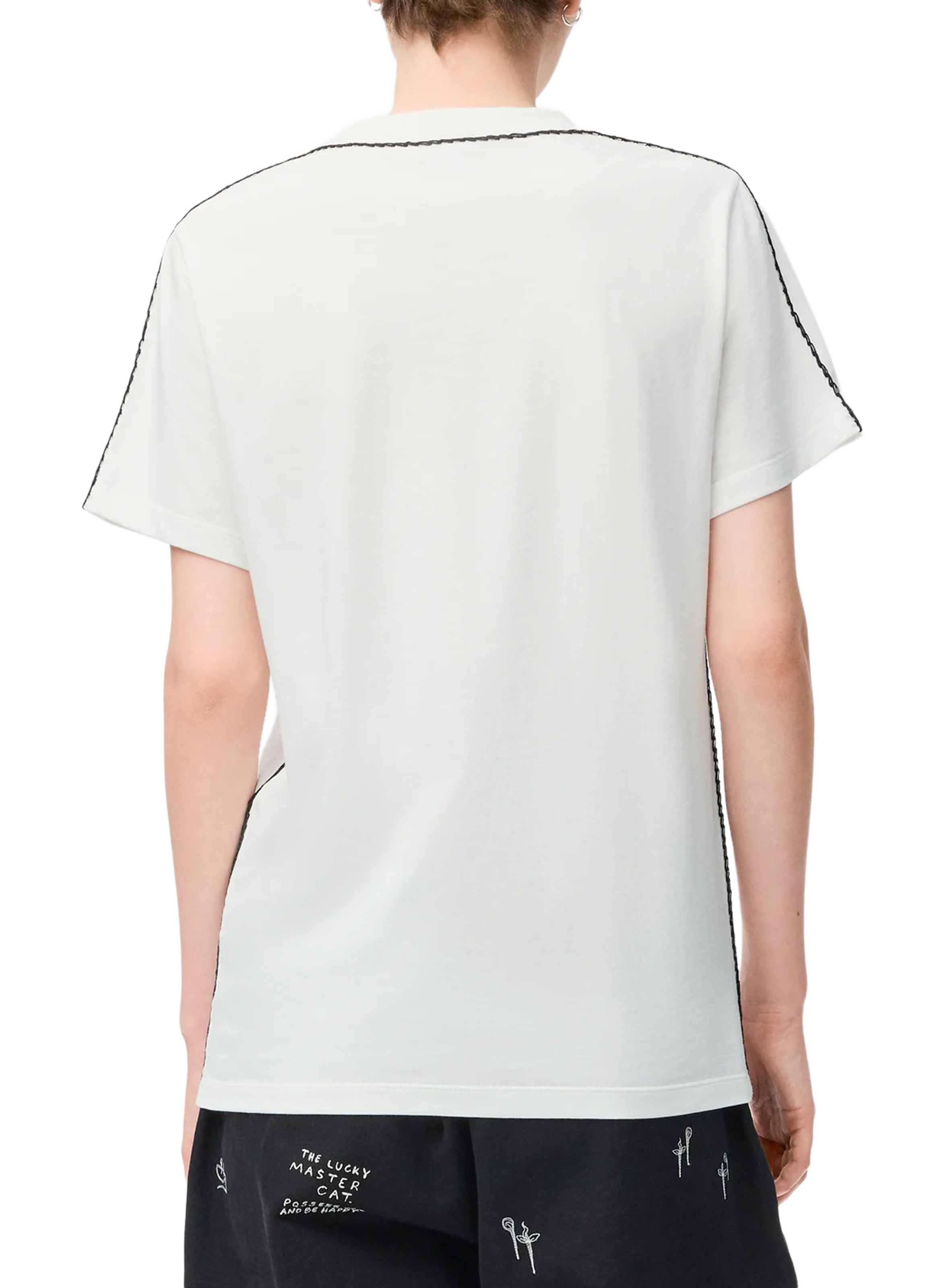 LOEWE x Louis Wain - T-shirt classique en coton LOEWE Blanc