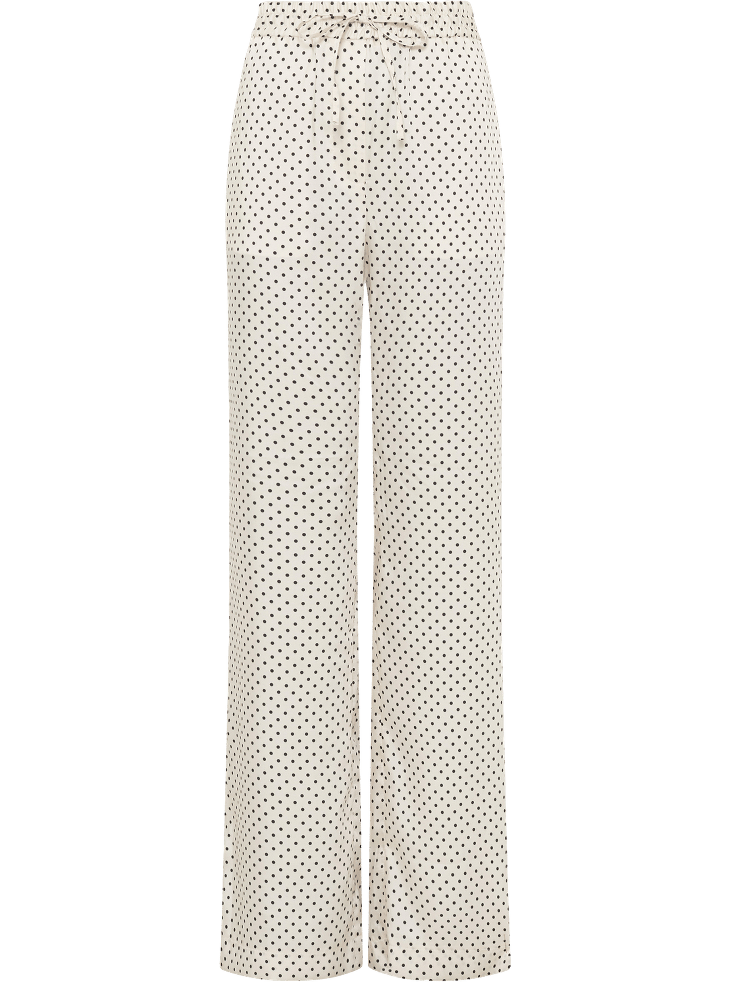 Pantalon satiné à pois - aelis GERARD DAREL Beige