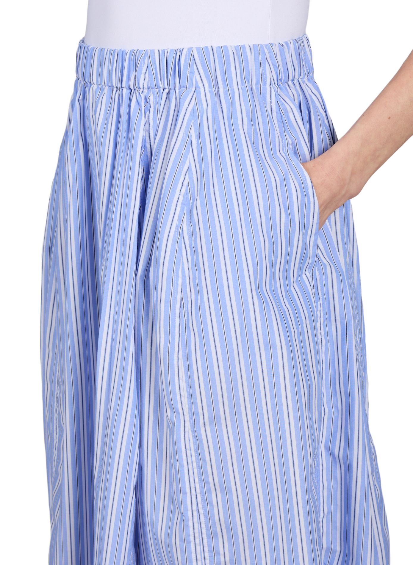 Midi Striped Cinley Skirt BELLEROSE Blue