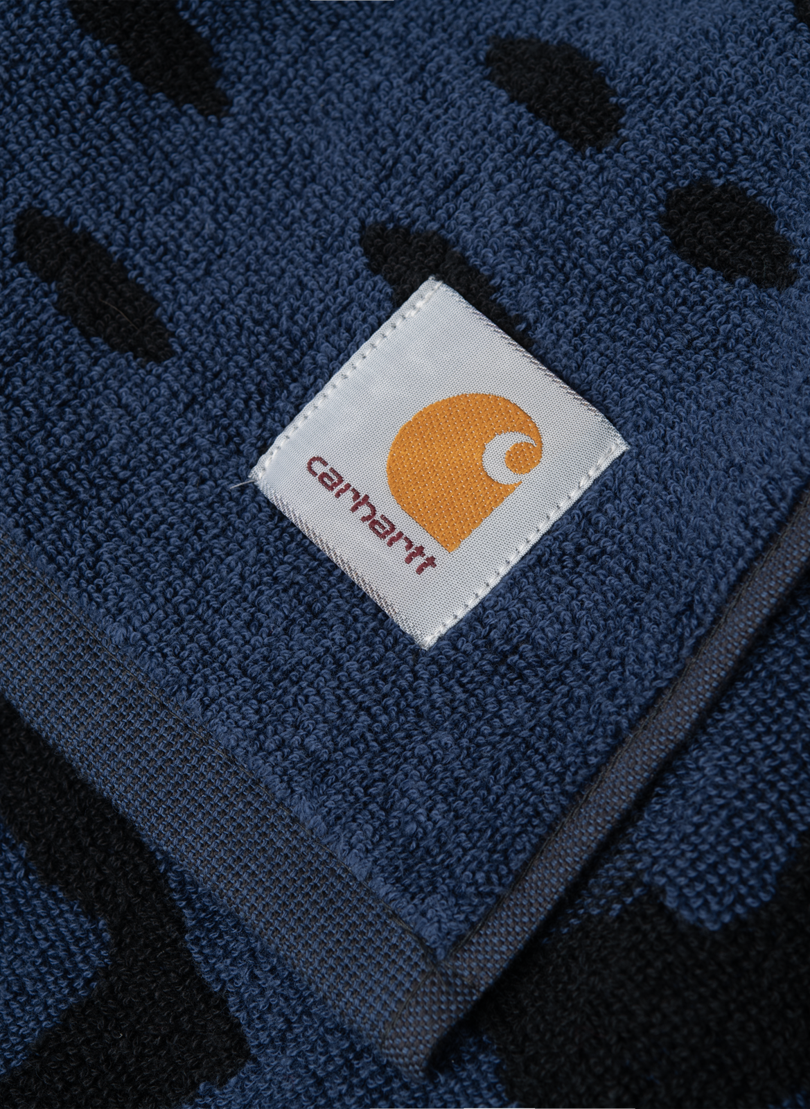 Serviette de plage Vestige en coton CARHARTT WIP Bleu