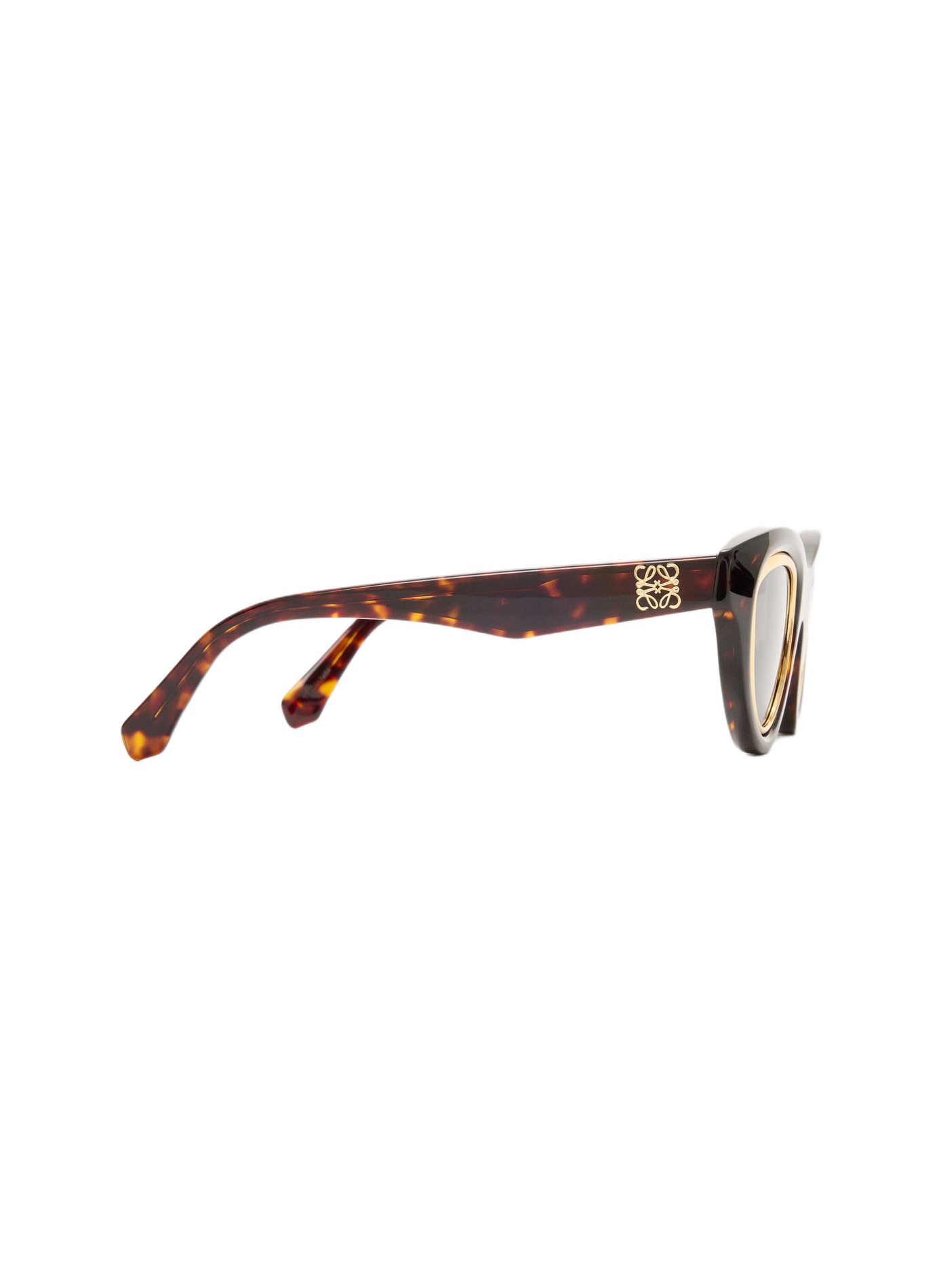 Lunettes de soleil Mini Anagram Cateye LOEWE Marron