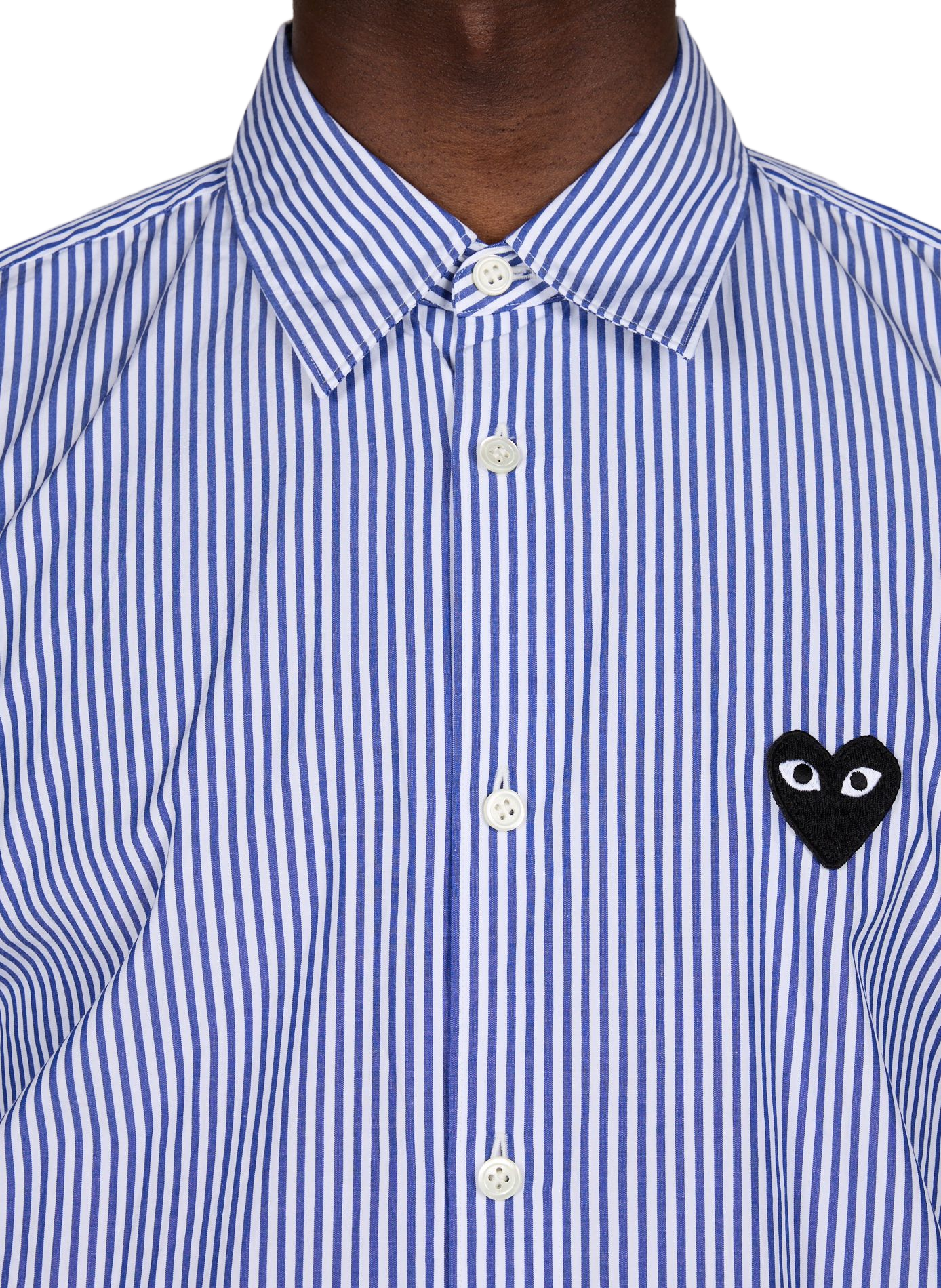 Cotton shirt COMME DES GARCONS PLAY Blue