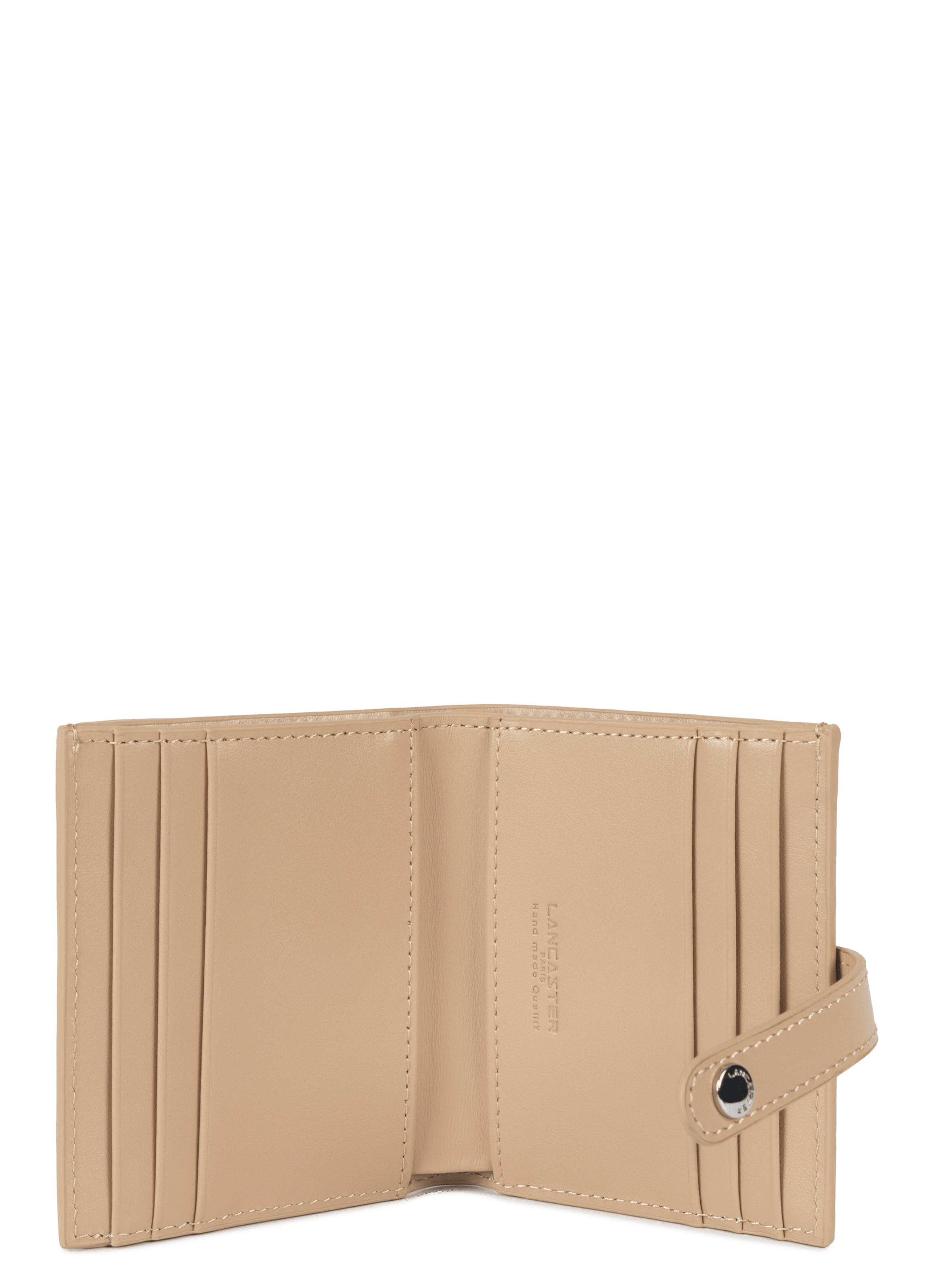 Card holder - paris pm LANCASTER Beige