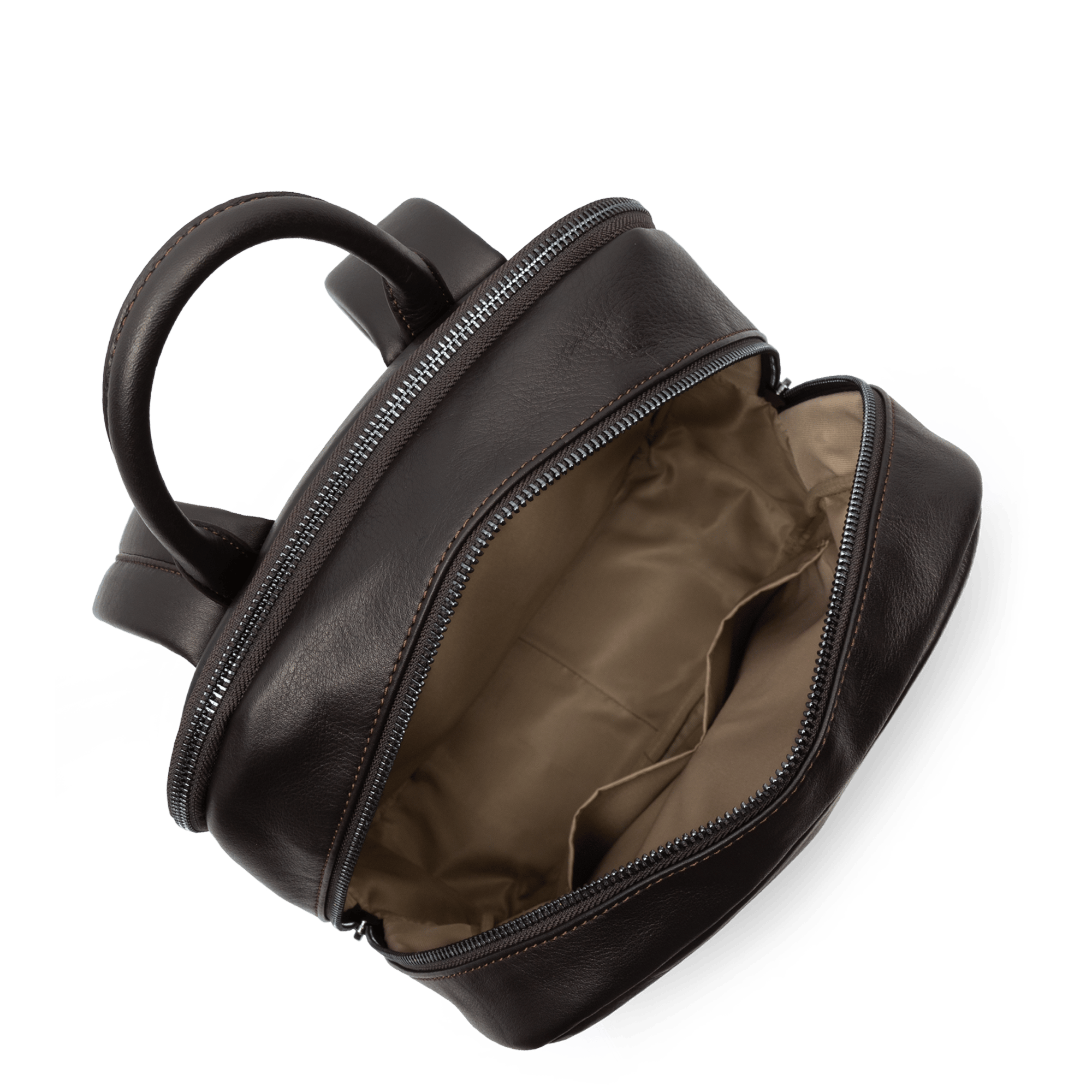 Sac à dos - soft vintage LANCASTER Marron