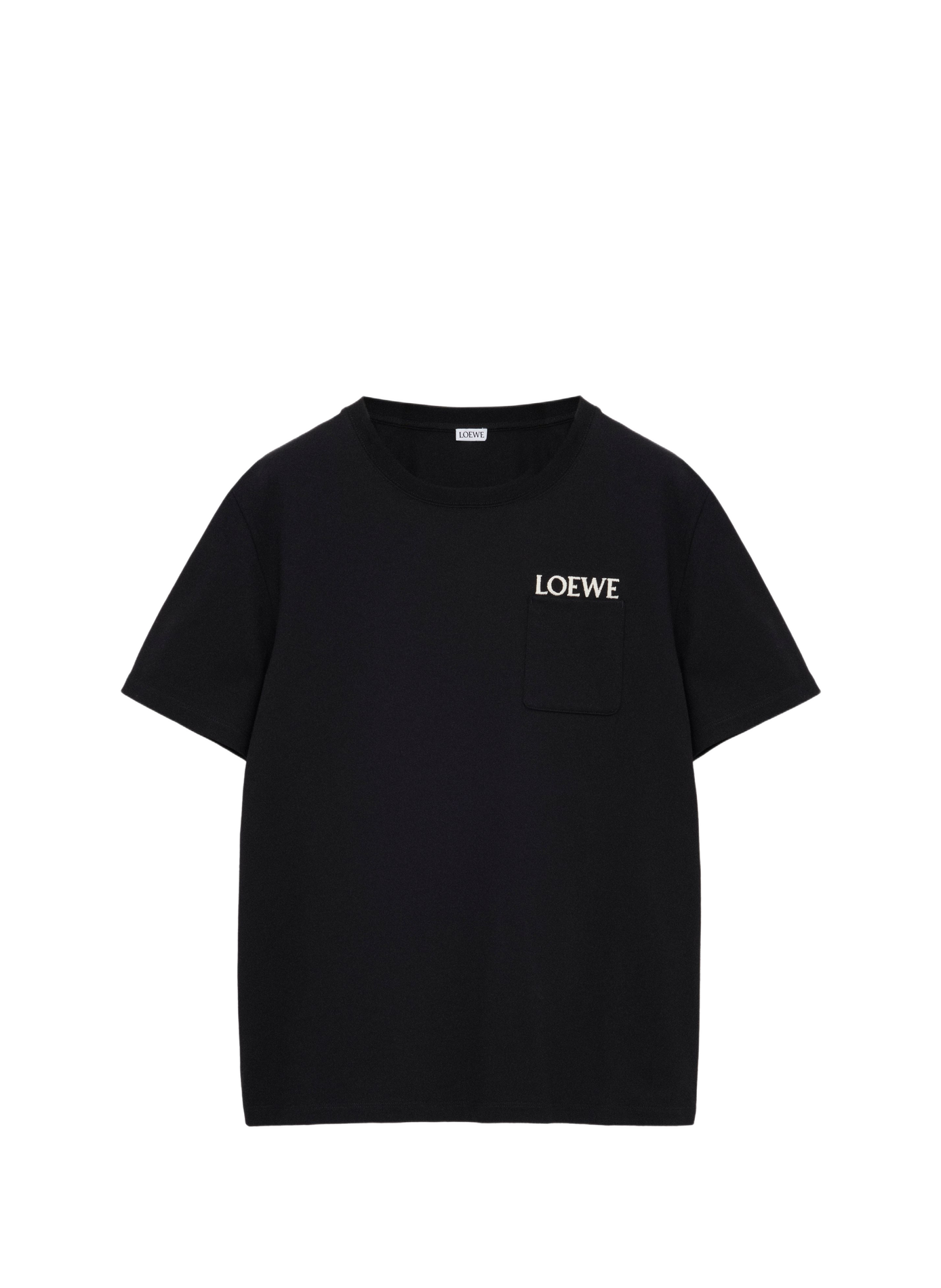 T-shirt décontracté en coton LOEWE Noir