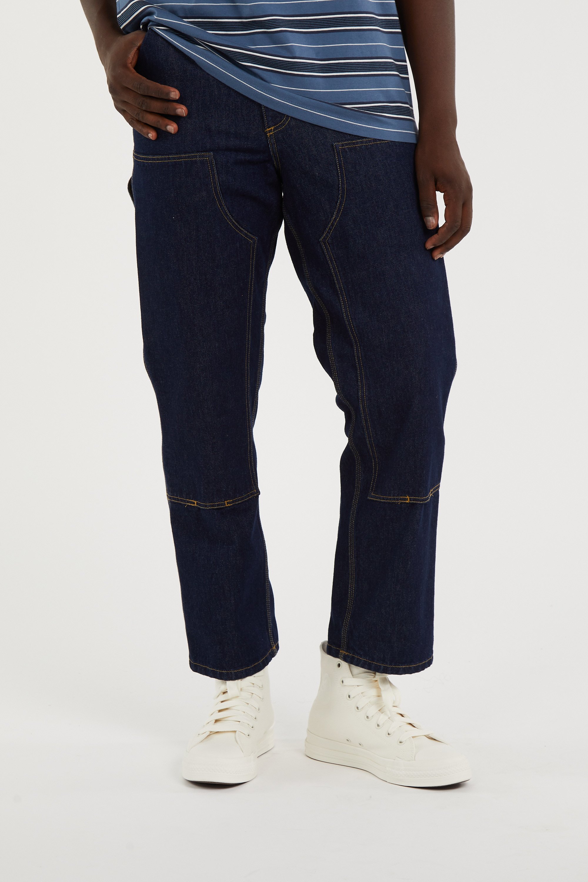 Jean double knee pant CARHARTT WIP Bleu